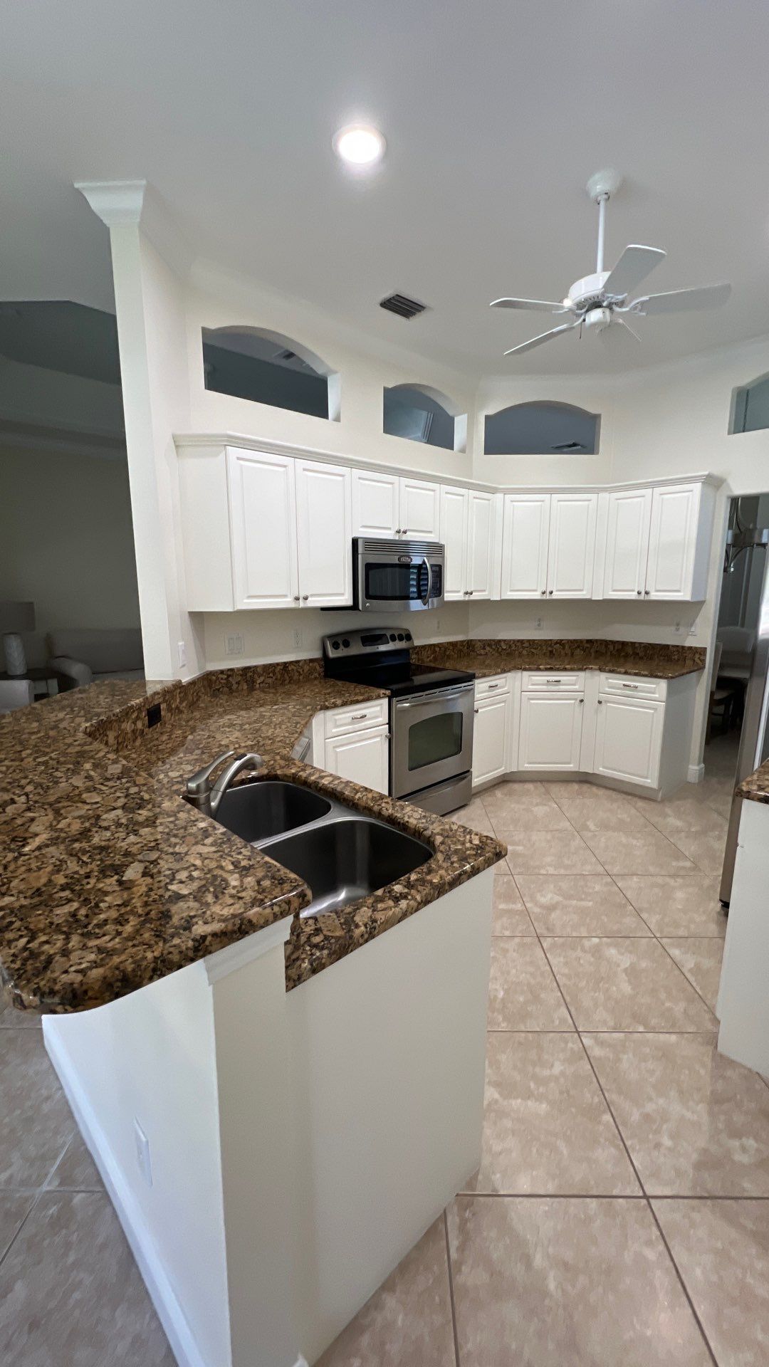 Kitchen Remodel with Honed Quartz Countertops by Give Freedom Homes