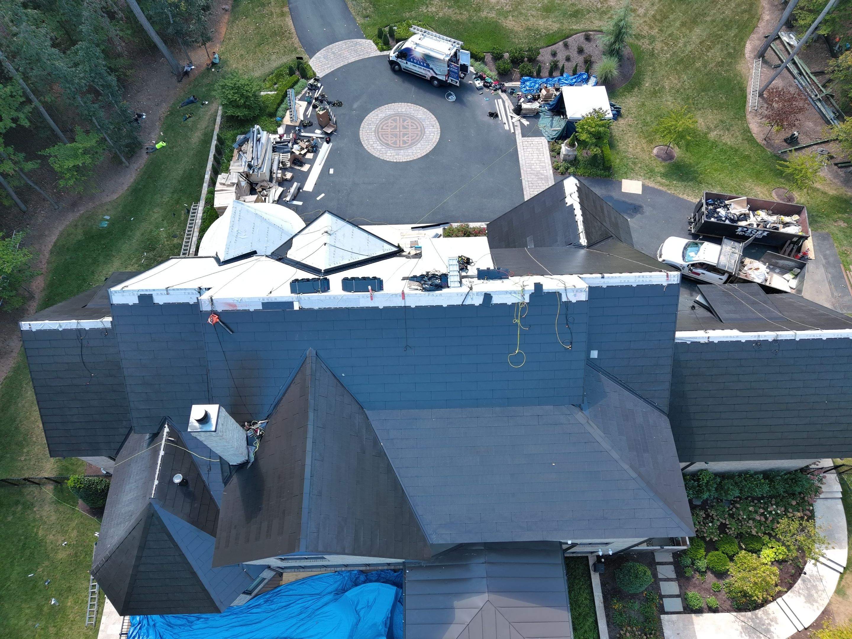 STUNNING Tesla Solar Roof in Virgina by American Home Contractors