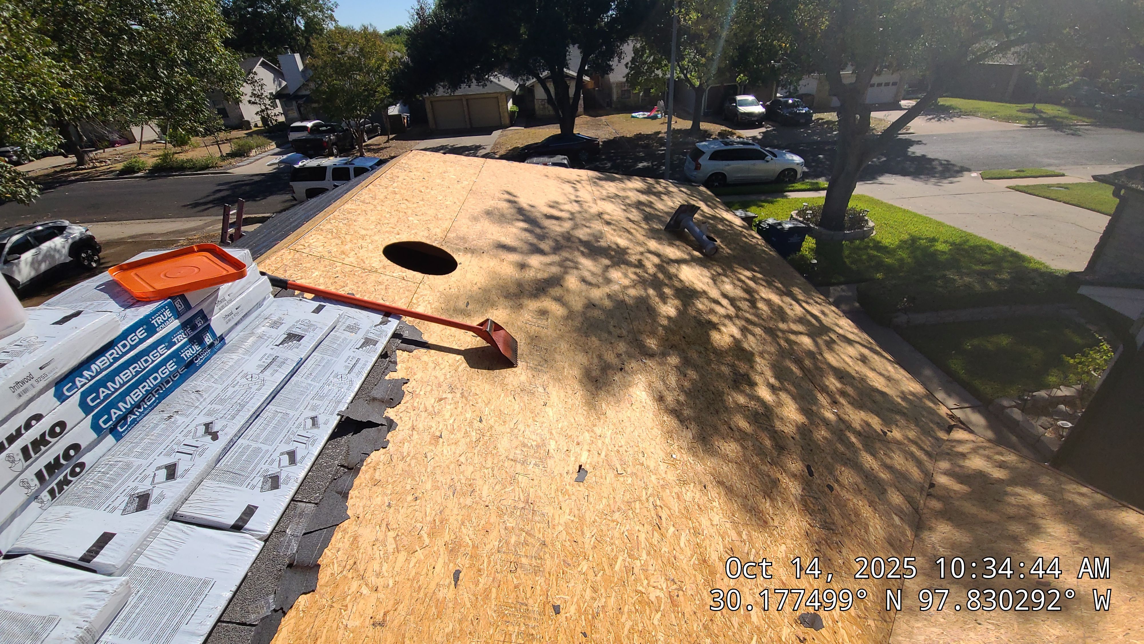 Residential Roof Replacement and Decking Repair in Austin by Caliber Restoration LLC