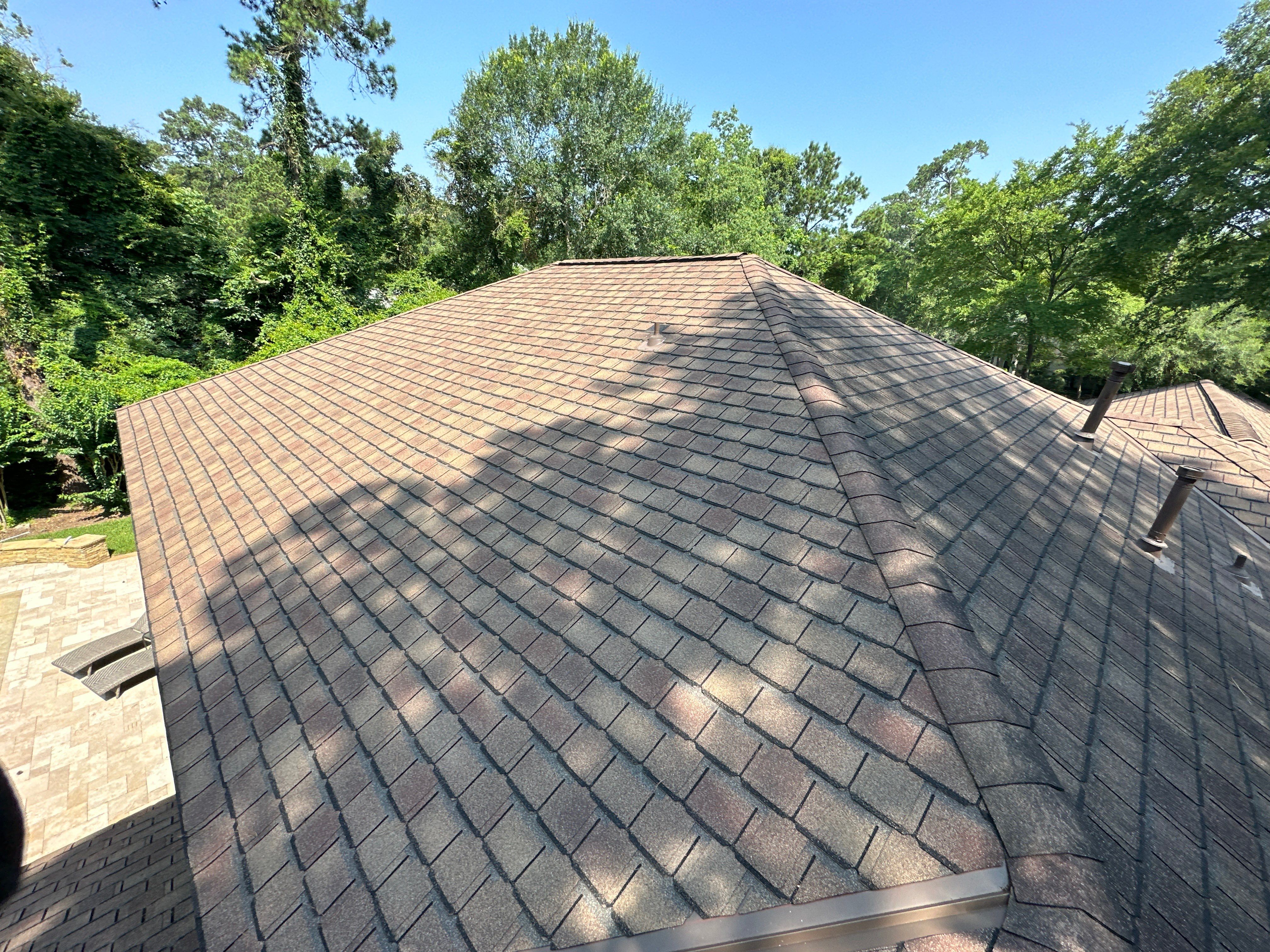 Residential Asphalt Shingle Roof Replacement in Spring, Texas by Abbott Roofing Company