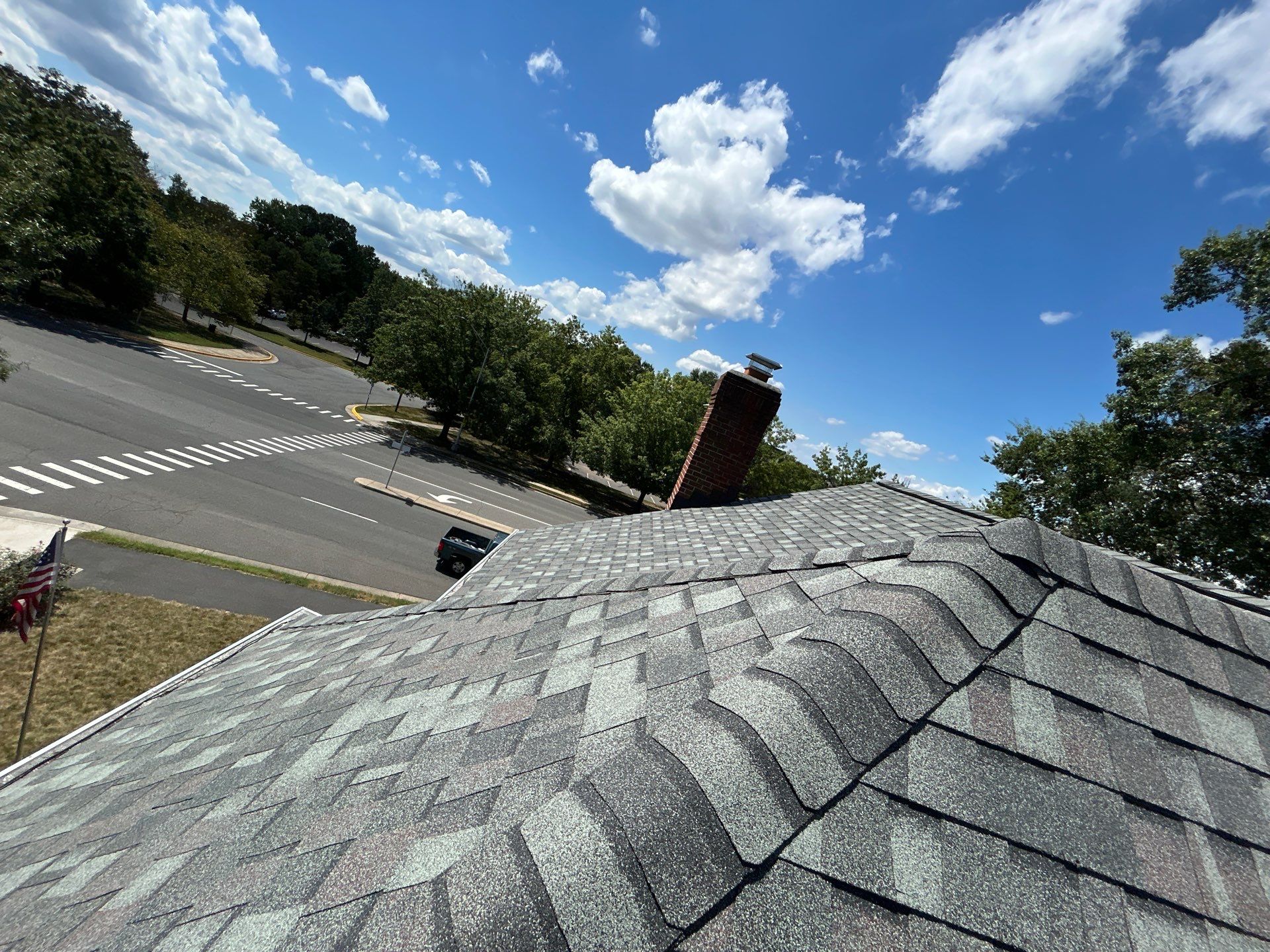 Manassas: Residential Roof Replacement with CertainTeed Landmark Pro in Colonial Slate  by RM Banning, Inc.
