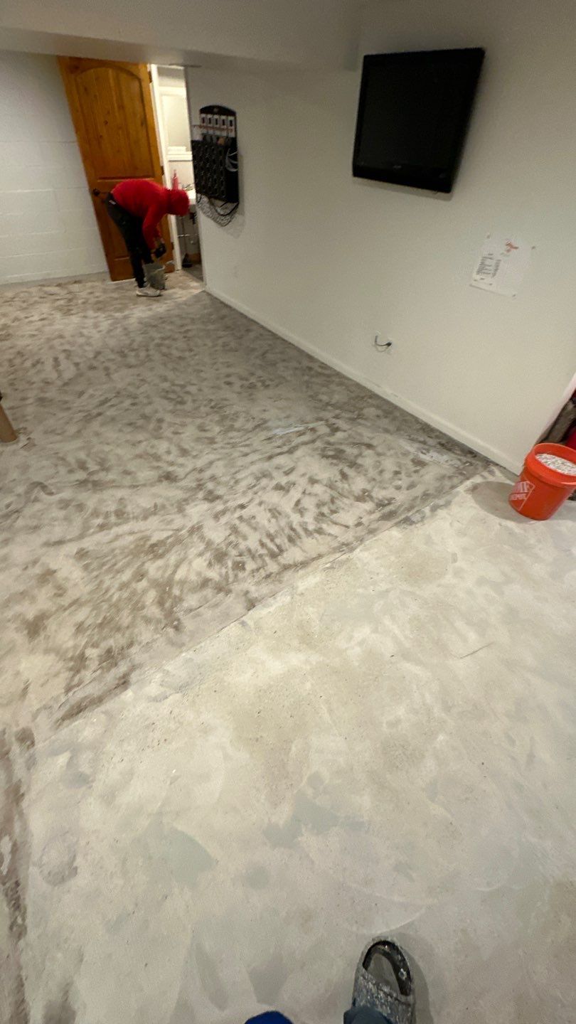 Basement Project in Bradford Woods by Floors in a Day, Inc