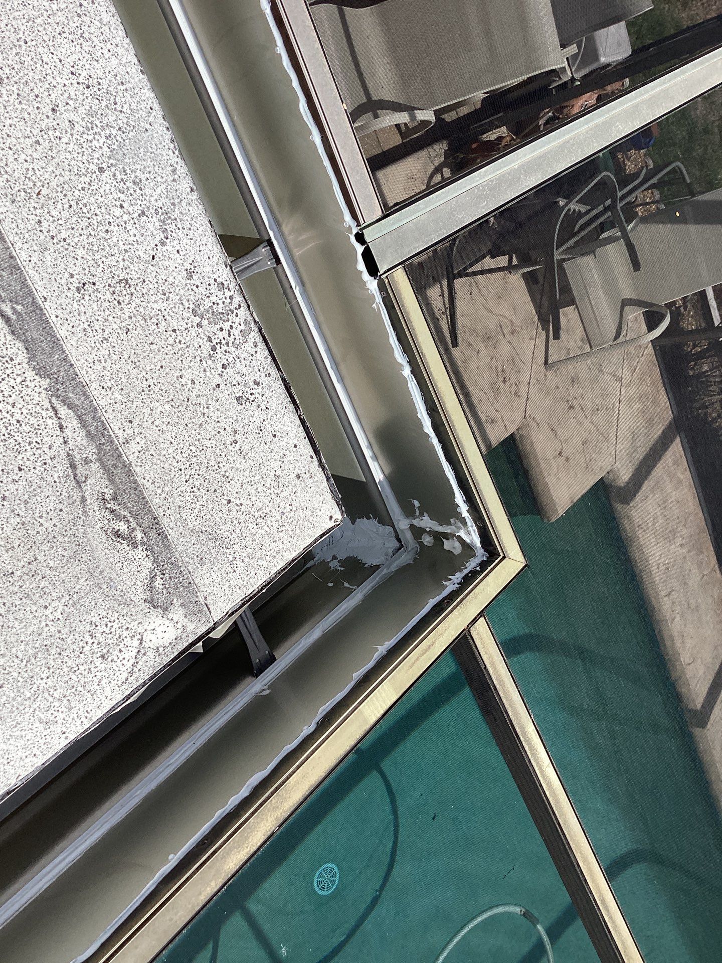 White Seamless Gutters and Splash Guards in Fort Myers FL by Gutter Professor by Gutter Professors