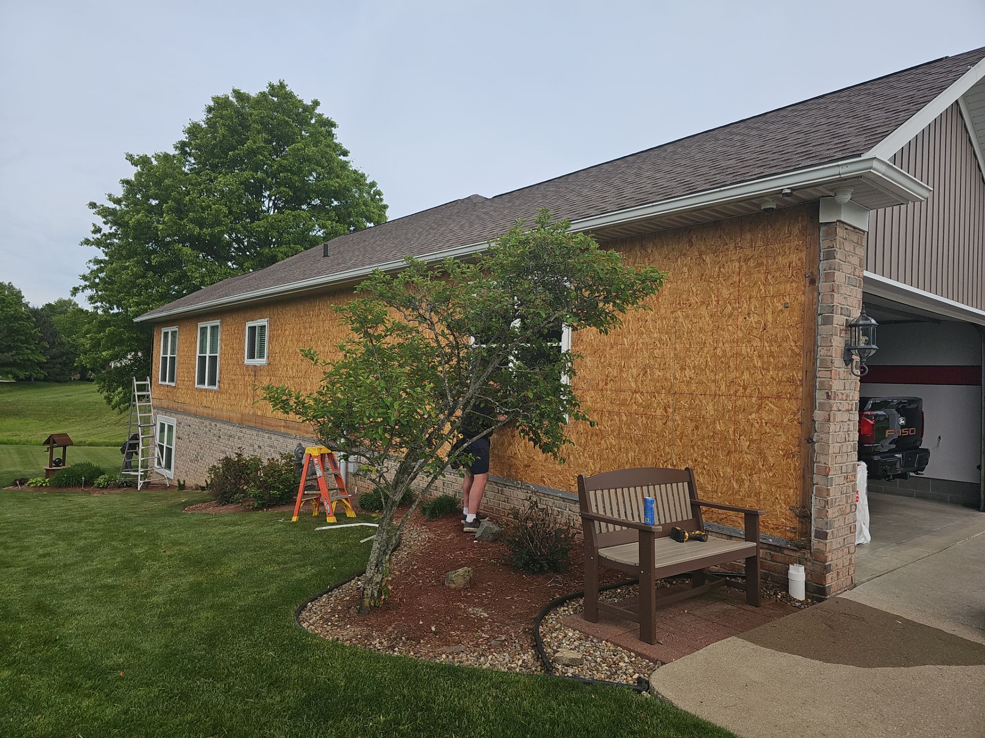 Louisville Ohio Siding and Decking Installation by Pine Ridge Roofing LLC
