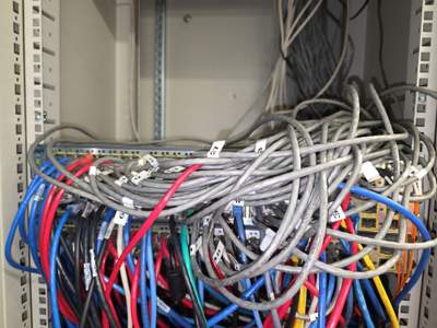 Structured cabling installation by CimaSolutions