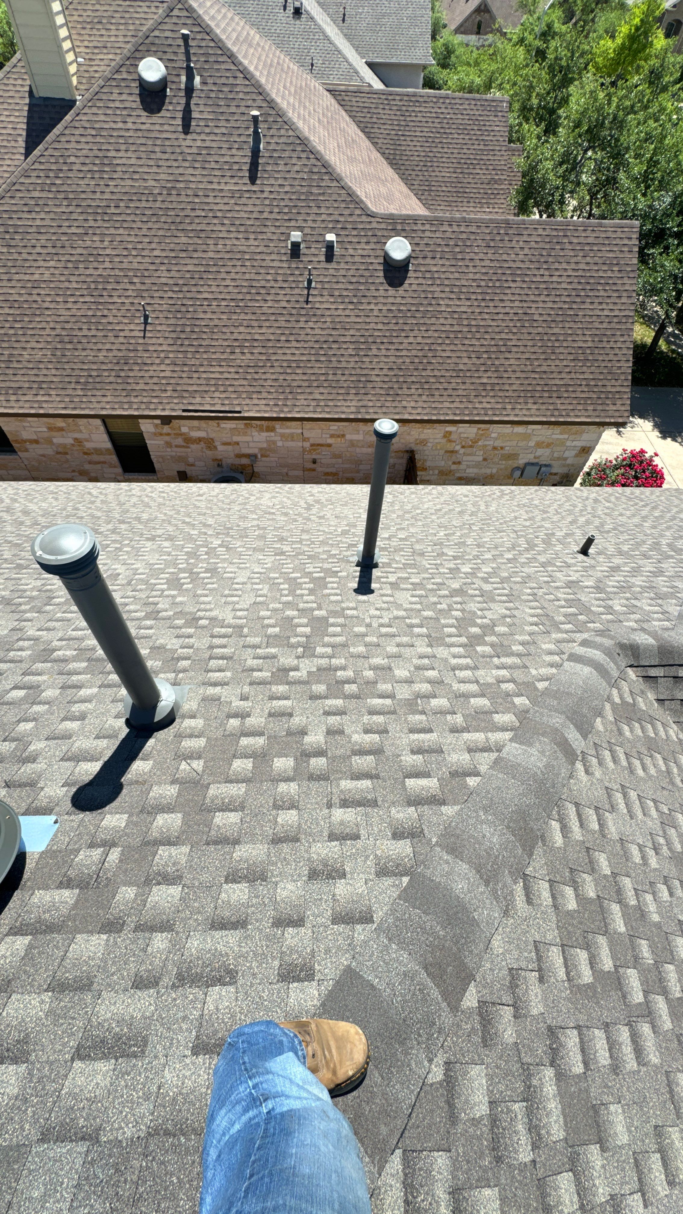 Residential Roof Replacement using GAF HDZ - Weathered Wood by Elite Roofing LLC