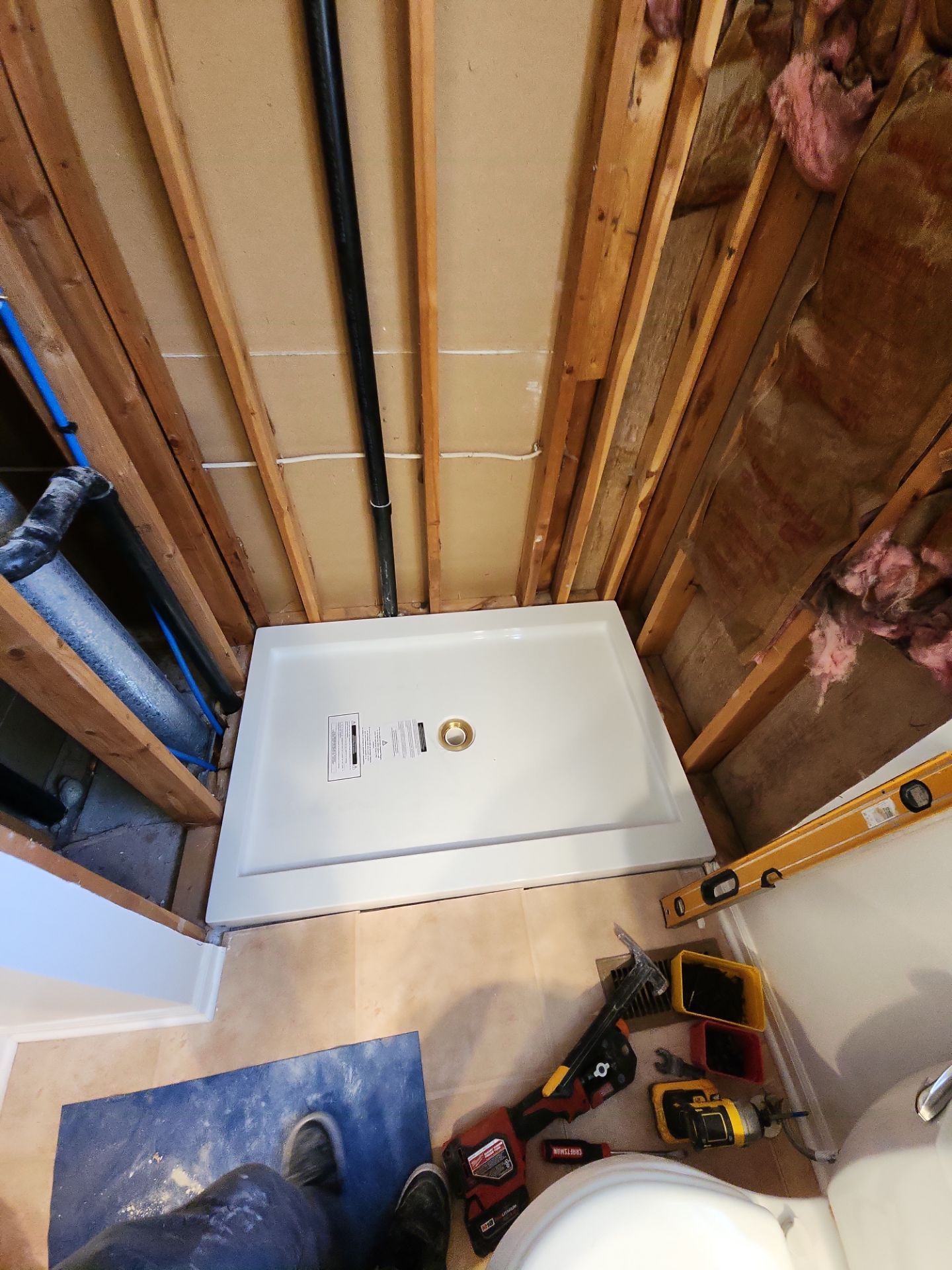 Bathroom Remodel using Acrylic by The Shower Company