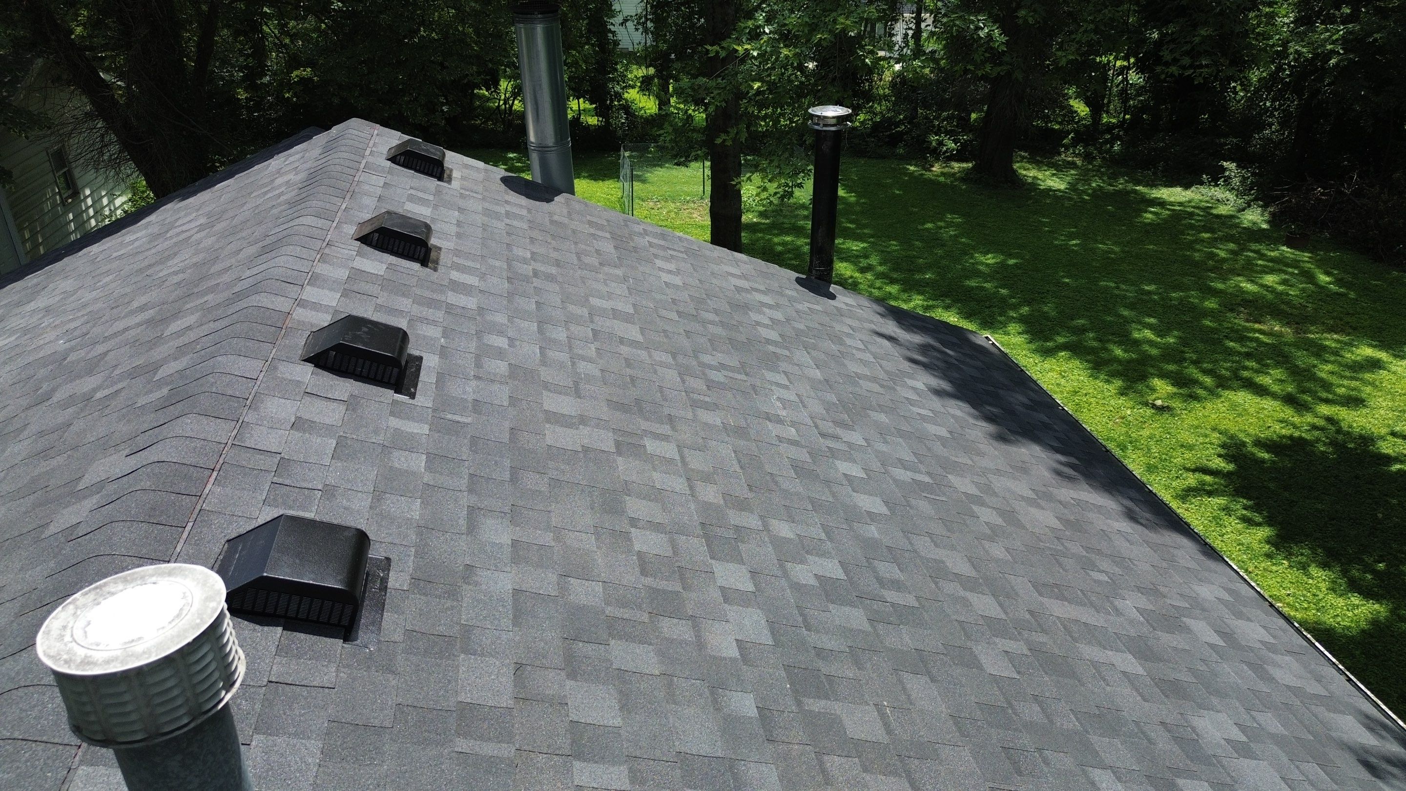 Project in Bloomington by Moss Roofing