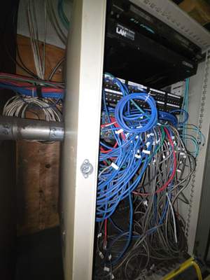 Structured cabling installation by CimaSolutions