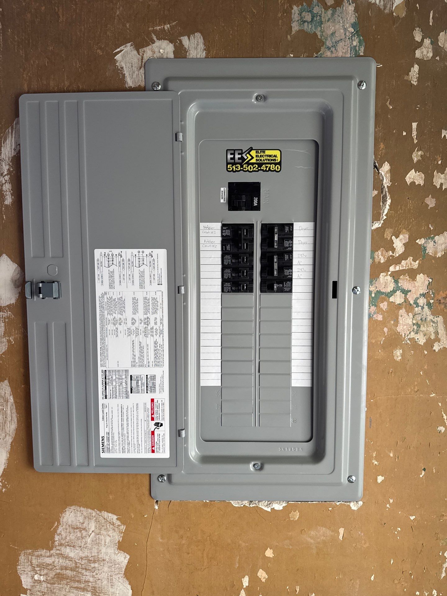 Project in Guilford (Service Upgrade) by Elite Electrical Solutions LLC