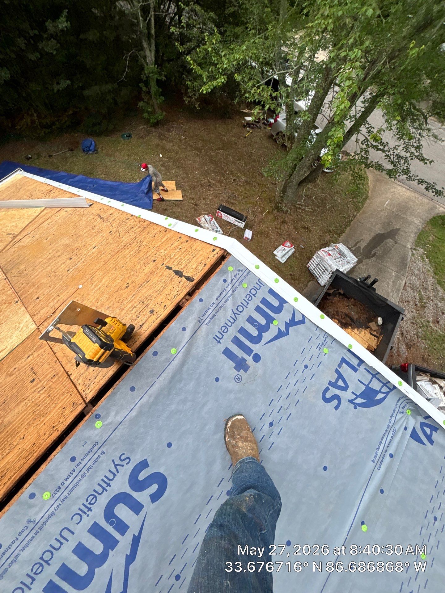 Asphalt Roof Replacement in Bessemer by NANOROOF Alabama