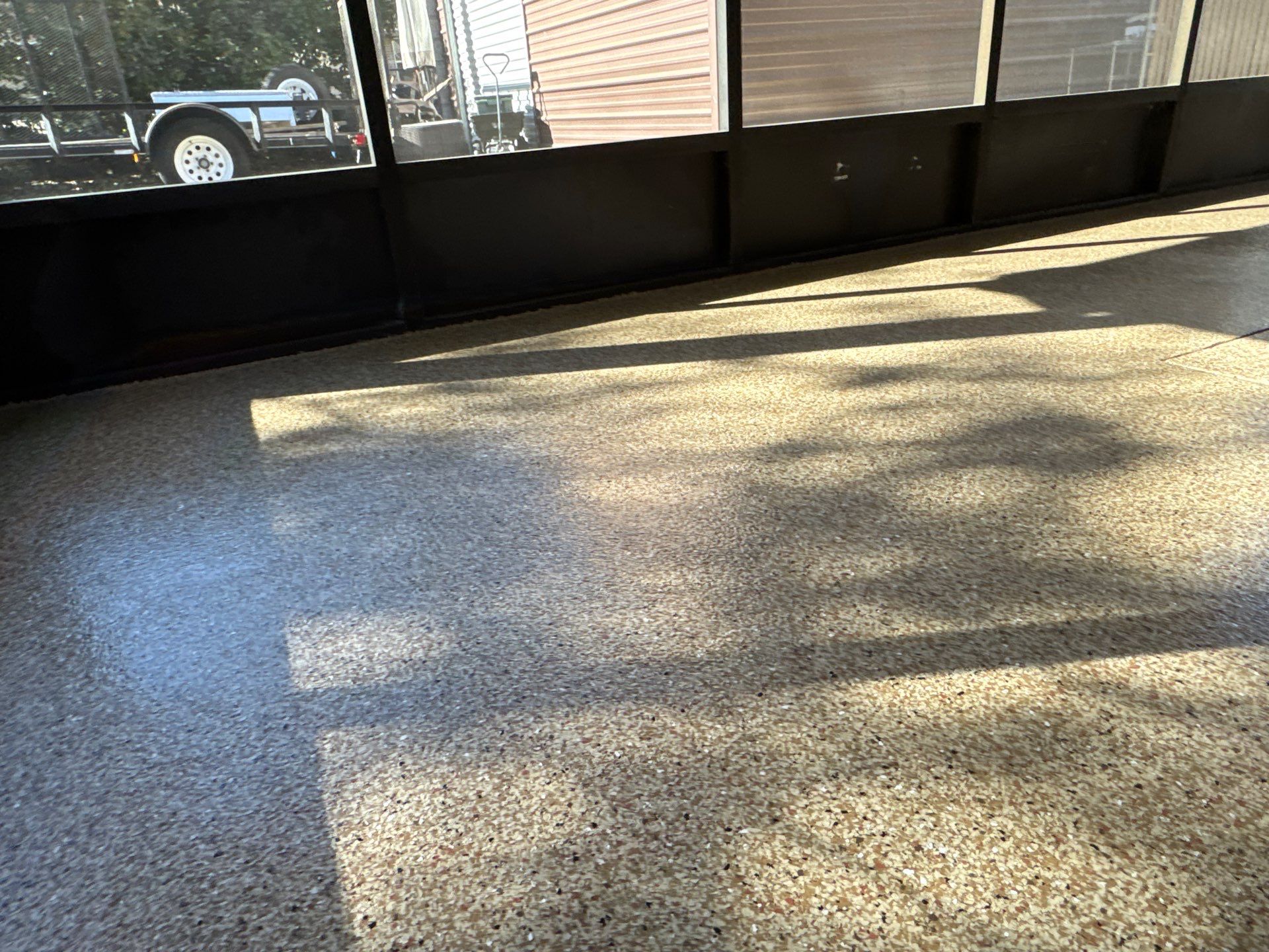 Porch in Gainesville, FL in Pecan by Cross Creek Concrete Coatings