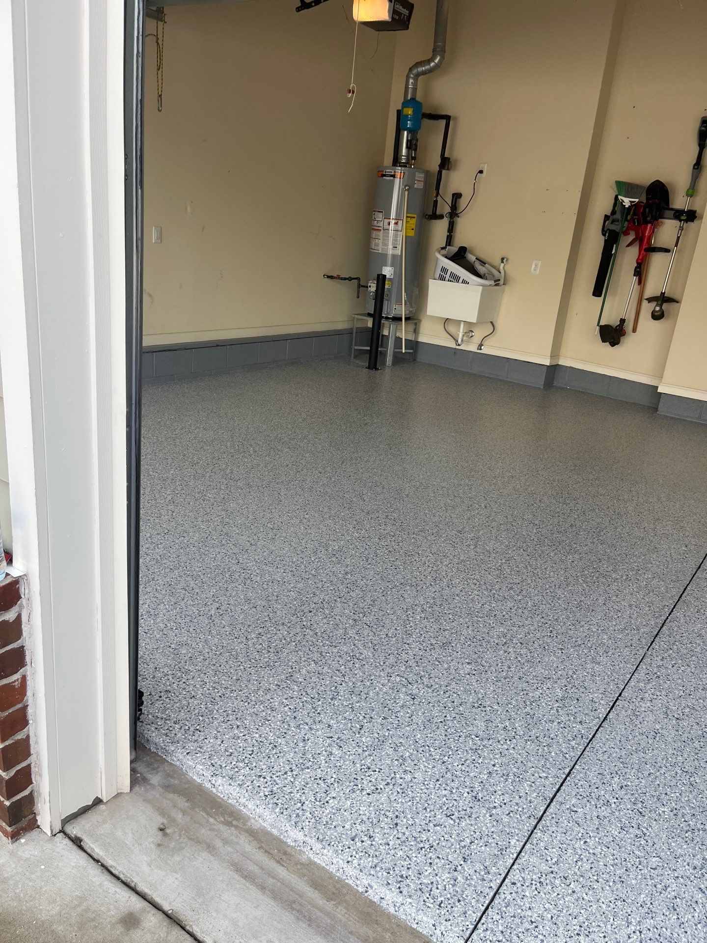 Garage Floor Coating using Tidal Wave by My Garage Floor Guys