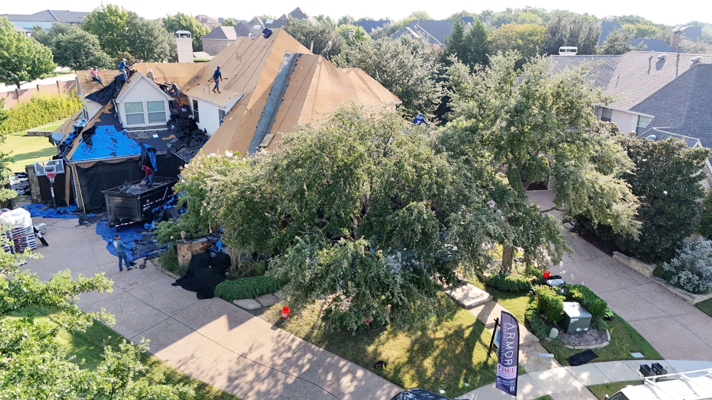 Project in Frisco by Armor Roofing | Exteriors