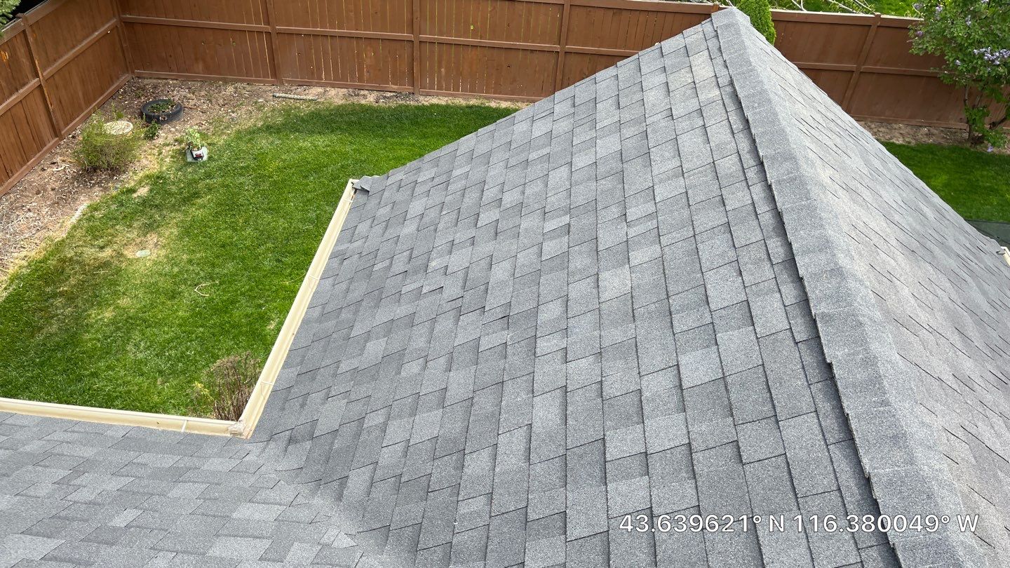 Elegant Roof Transformation with Owens Corning Duration Onyx Black Shingles in Meridian, Idaho by ID Roofing LLC