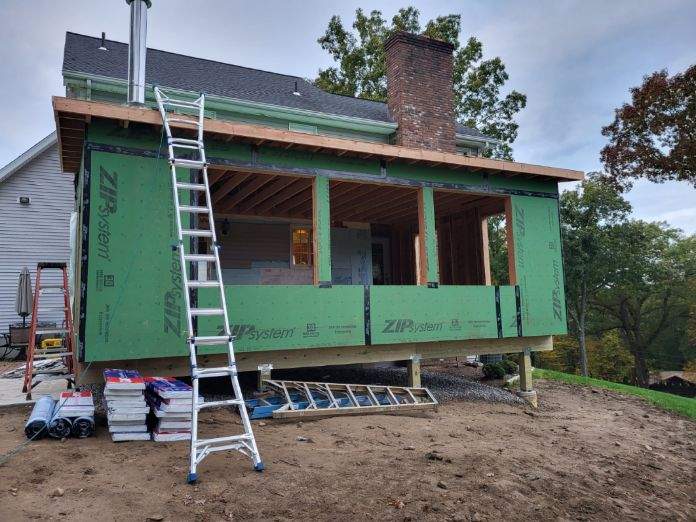 Siding Installation using certainteed monogram 4" double 4 by A Plus Exterior