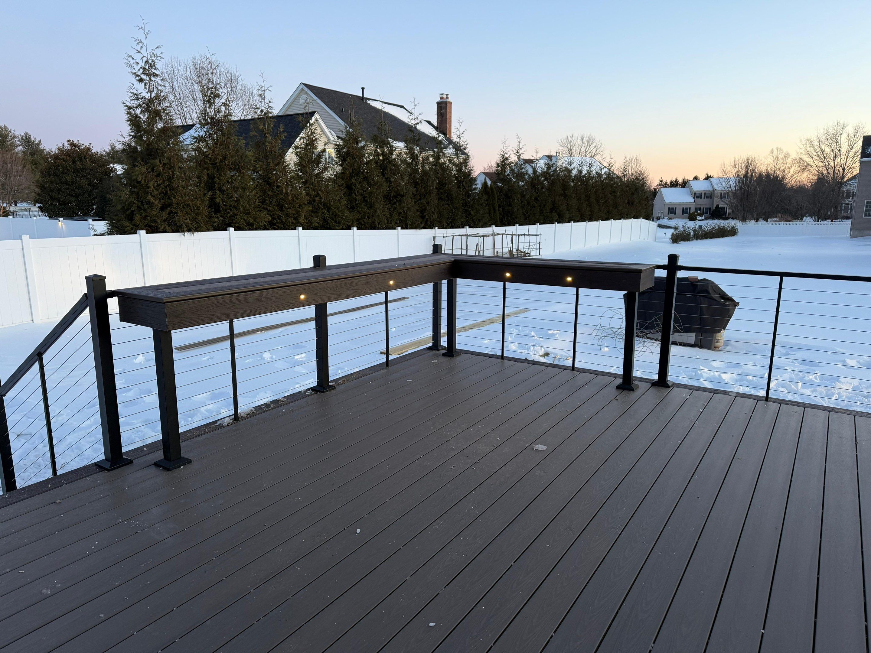 New Deck and outdoor Kitchen In Hillsborough , New Jersey by deck guardian