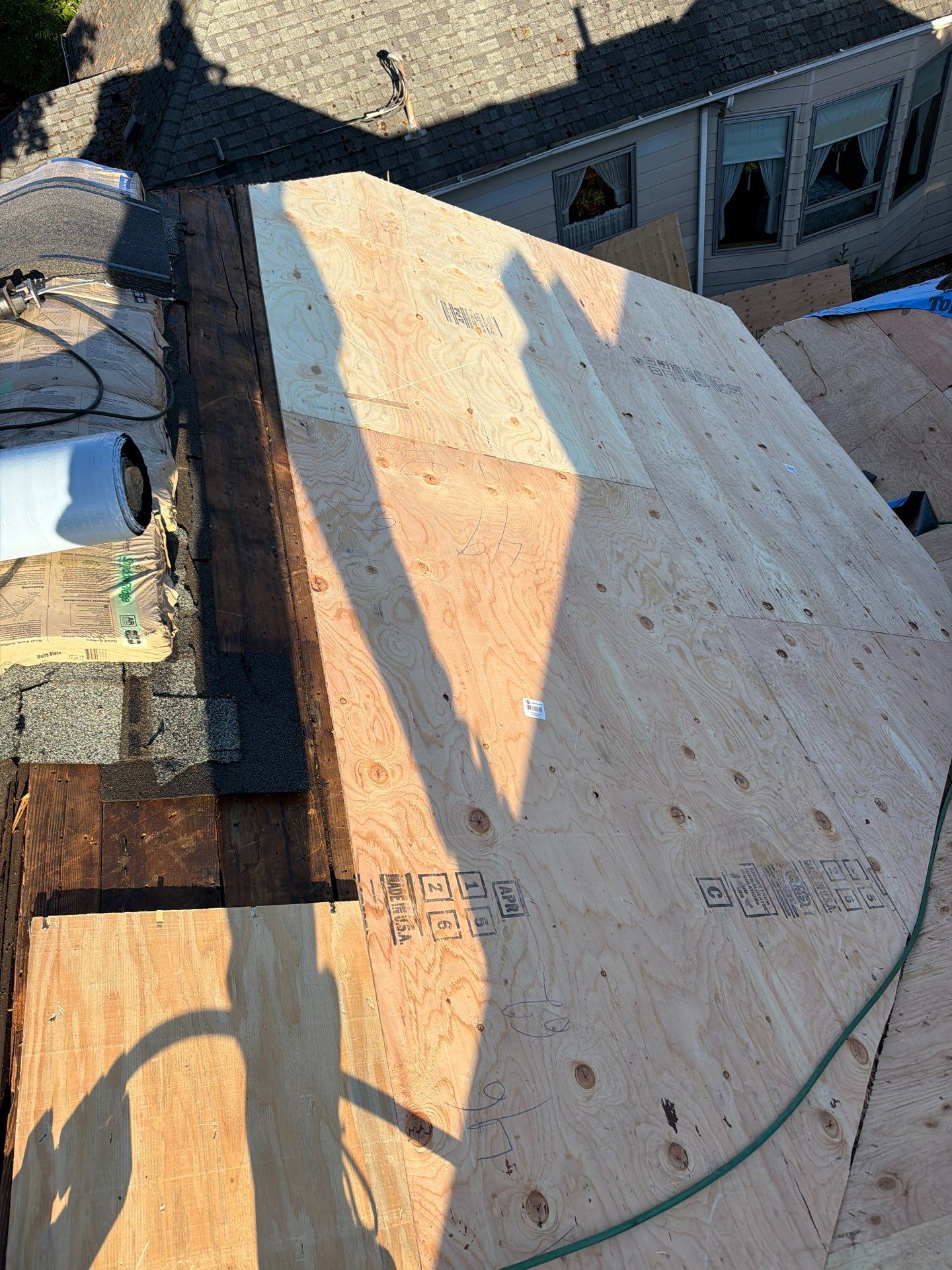 Residential Roofing Installation using GAF HDZ Shingles by Roofing Formula LLC