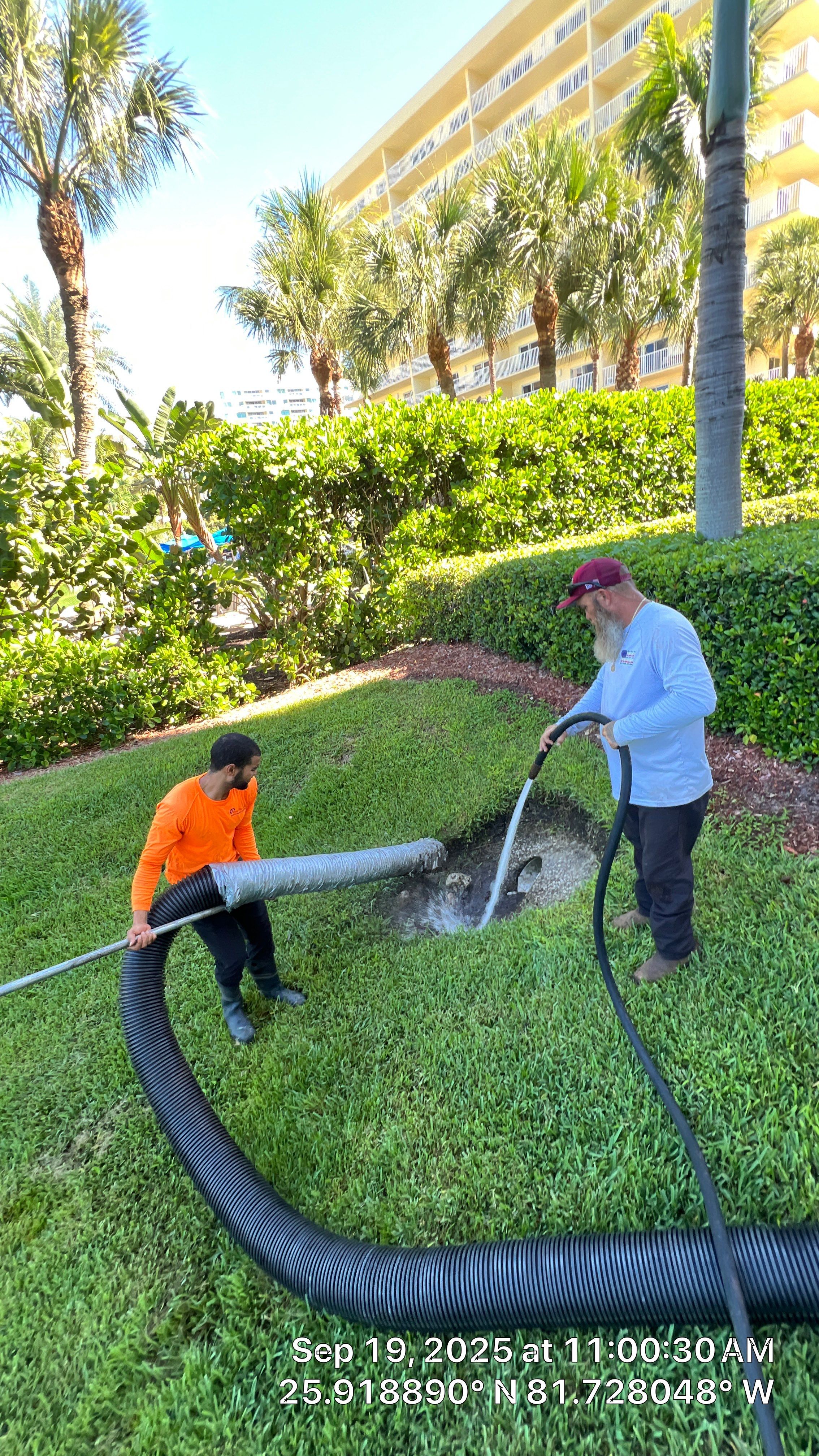 Condo Storm Water System Cleaning and Maintenance by APS Power & Water