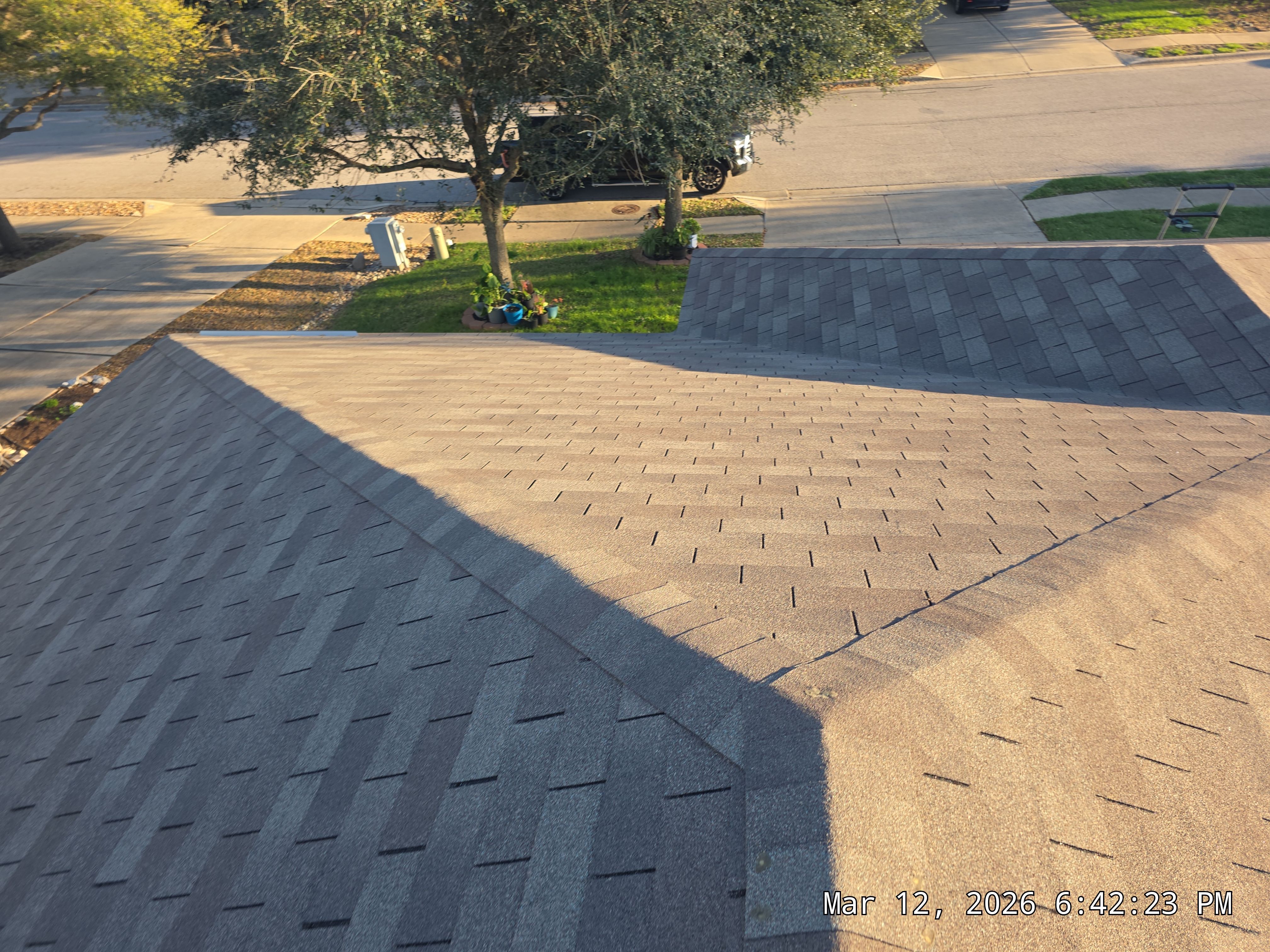 Residential Roof Replacement and Storm Damage Restoration in Leander by Caliber Restoration LLC