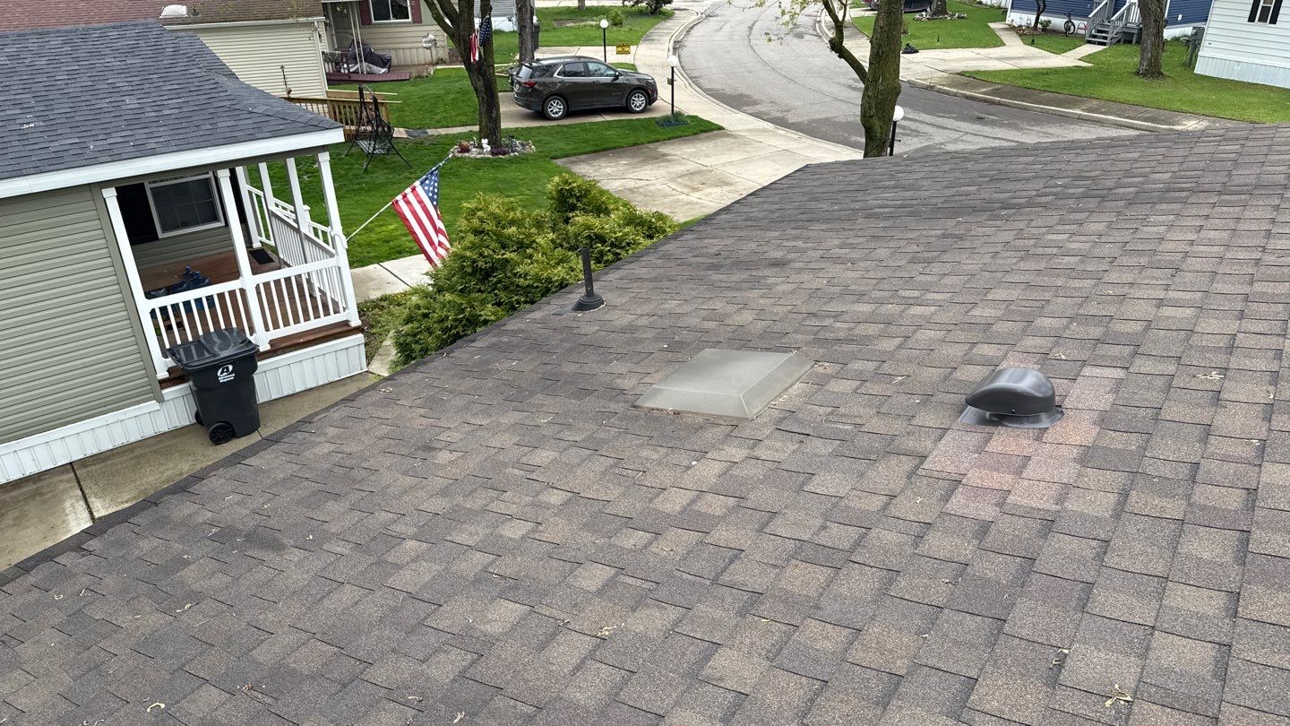 Roof Replacement using Owens Corning Brownwood by 180 Contractors