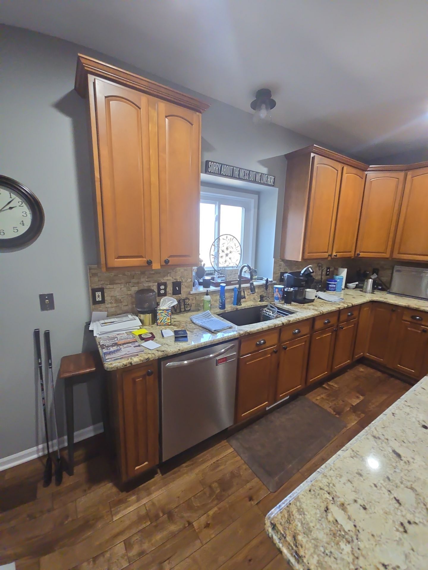 Kitchen Cabinet Refinishing by Top Shelf Painter