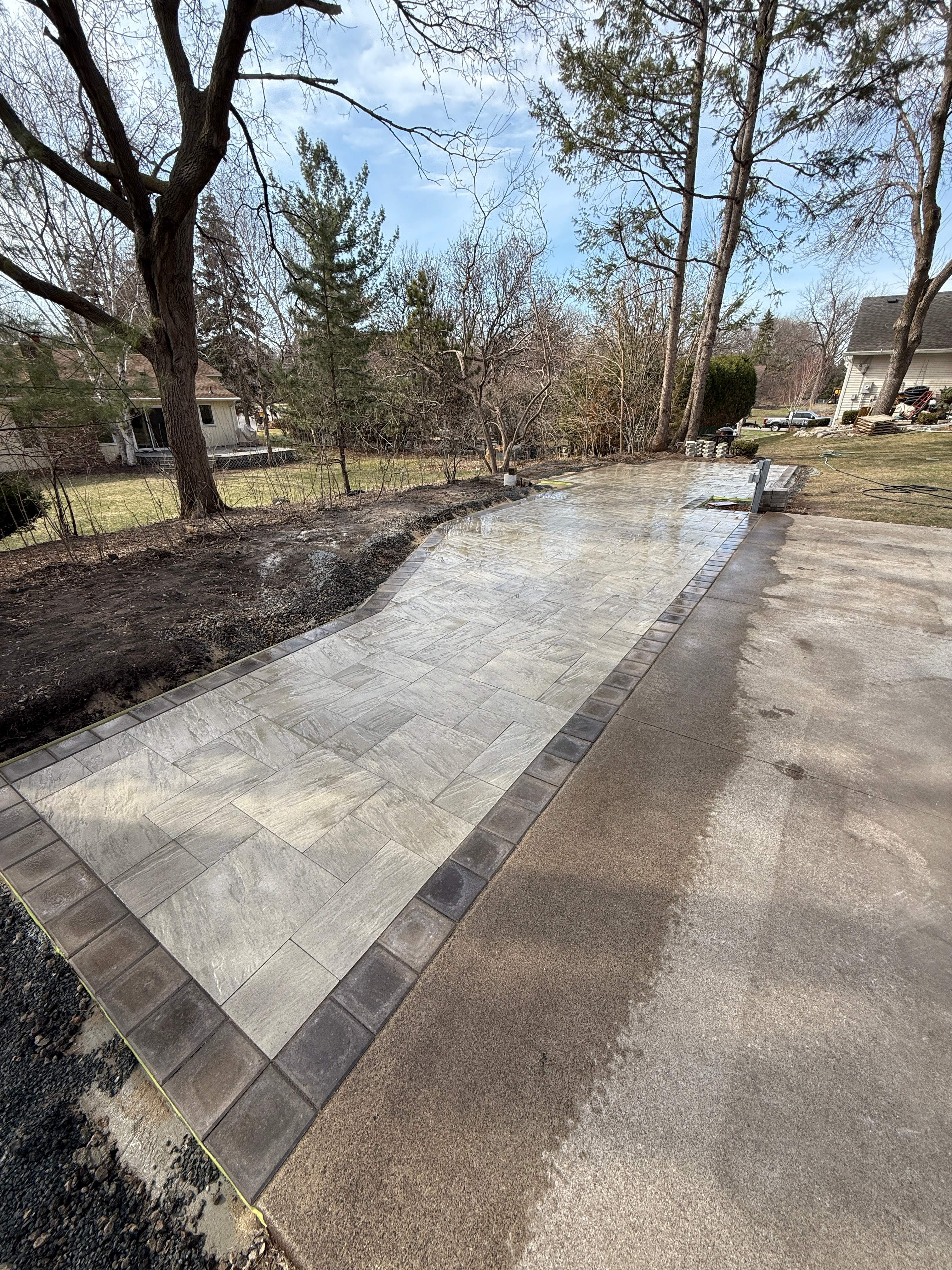 Patio by Sota landscaping