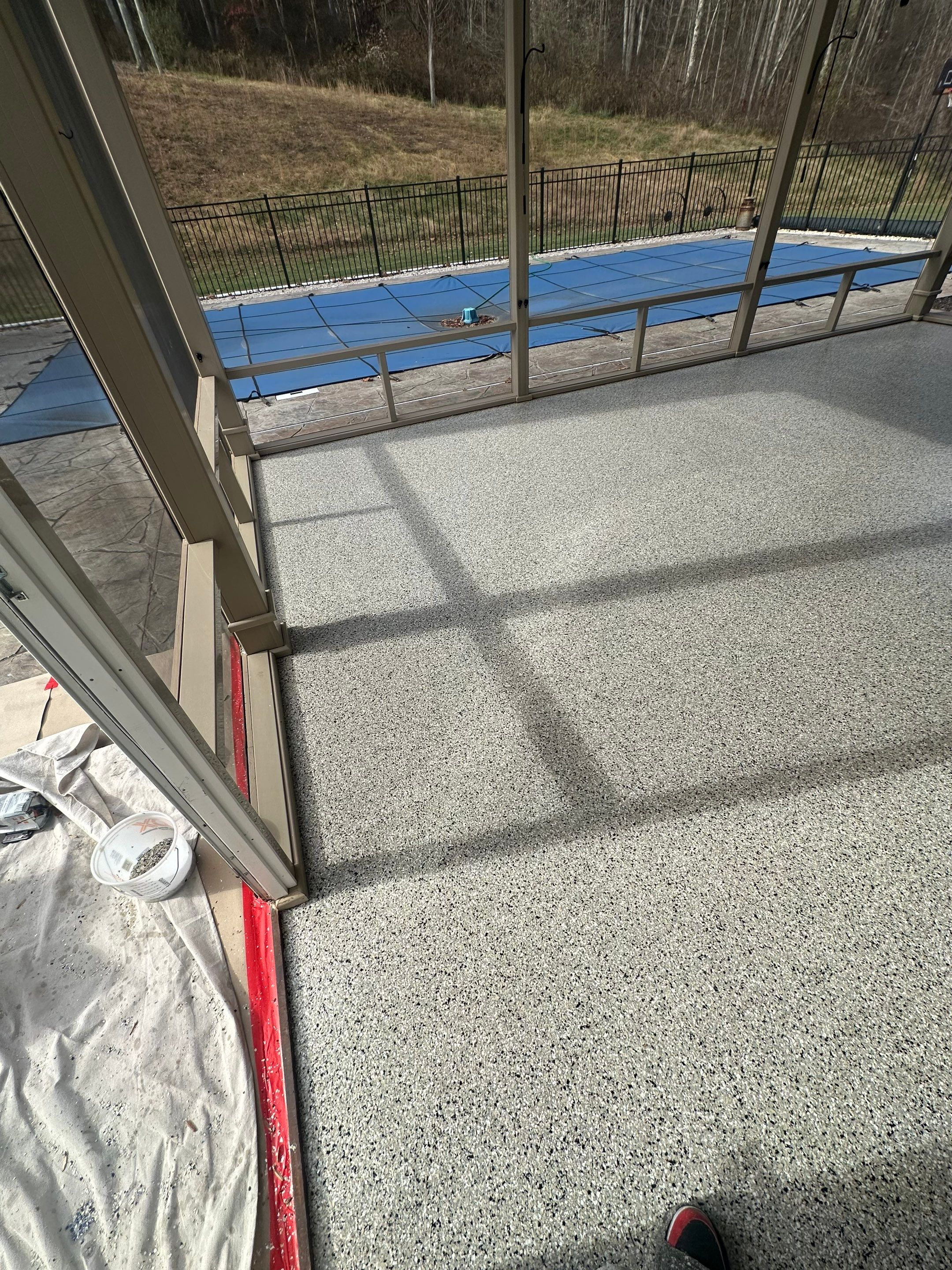 Buffalo Patio Project in Homer City by Floors in a Day, Inc