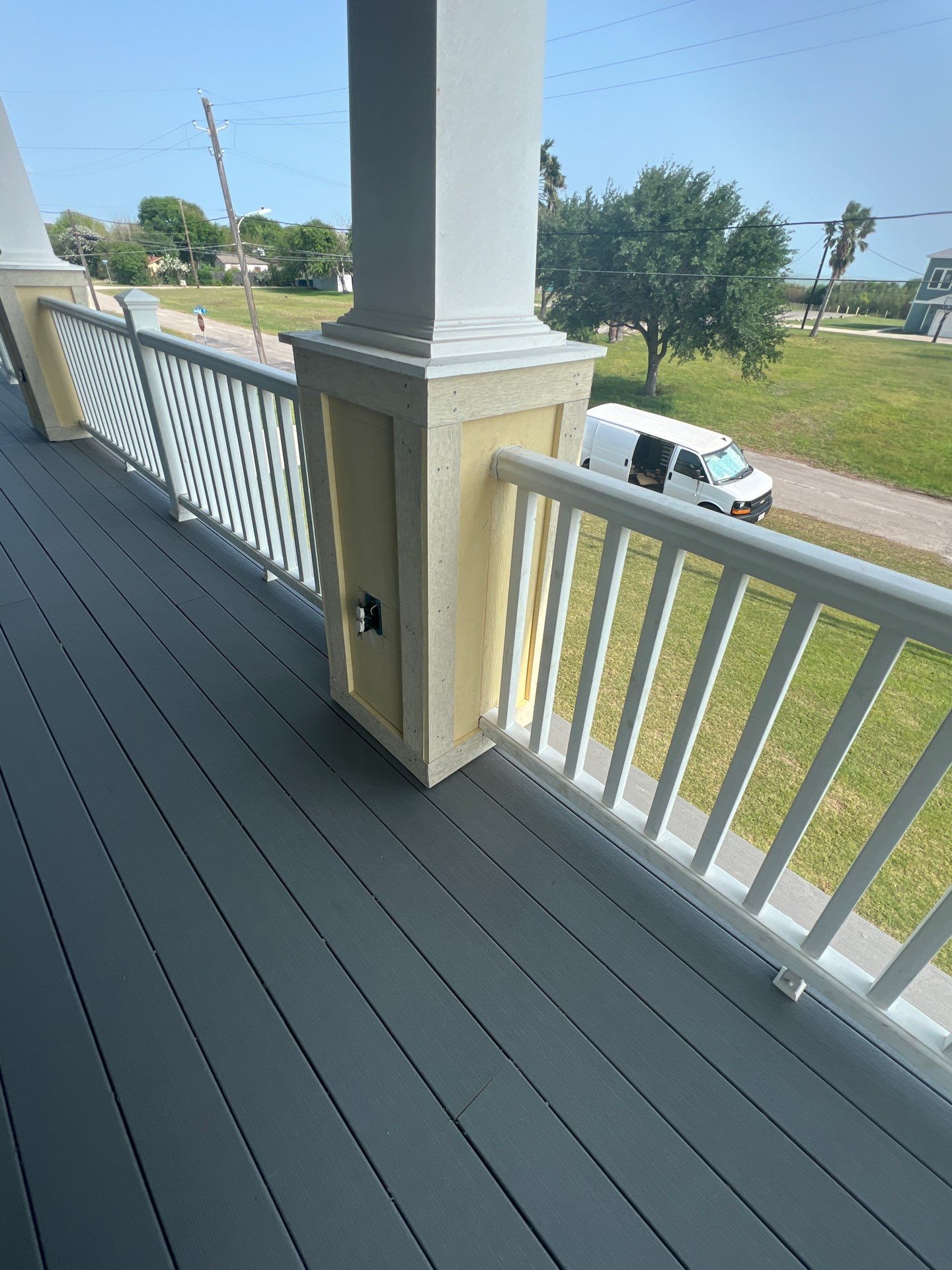 Portland Shore Porch Build by Bayfront Roofing and Construction