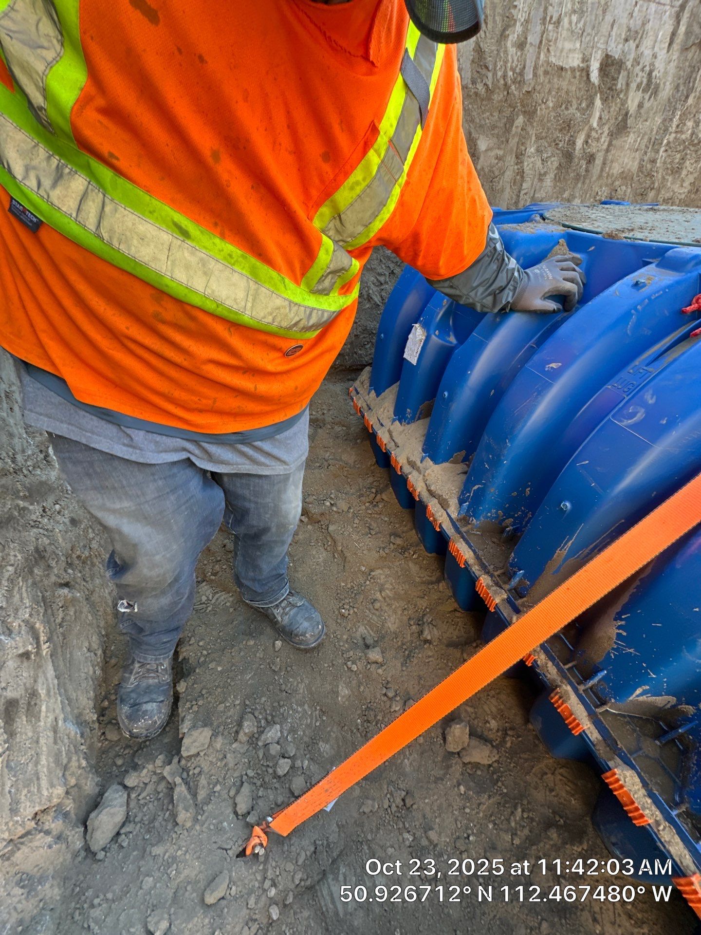Full Septic System Installation With Polyethylene Tanks In Alberta by Septic Medic Inc.