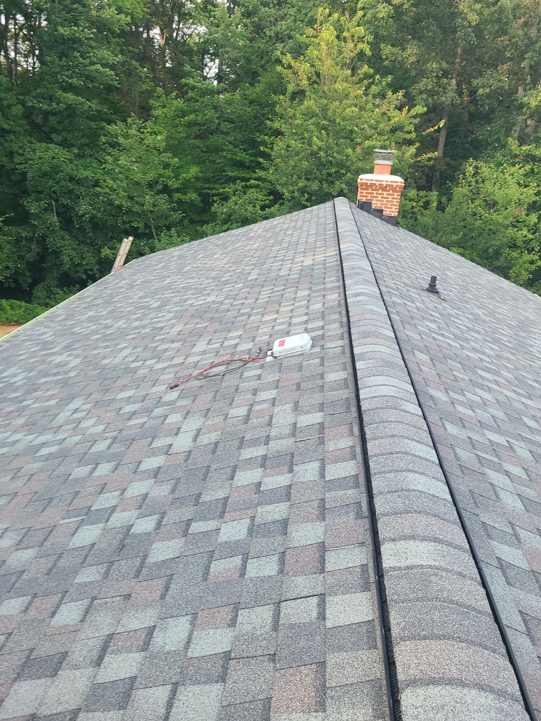 Woodbridge: Roof Replacement with CertainTeed Landmark Pro Designer Shingles in Max Def Colonial Slate by RM Banning, Inc.