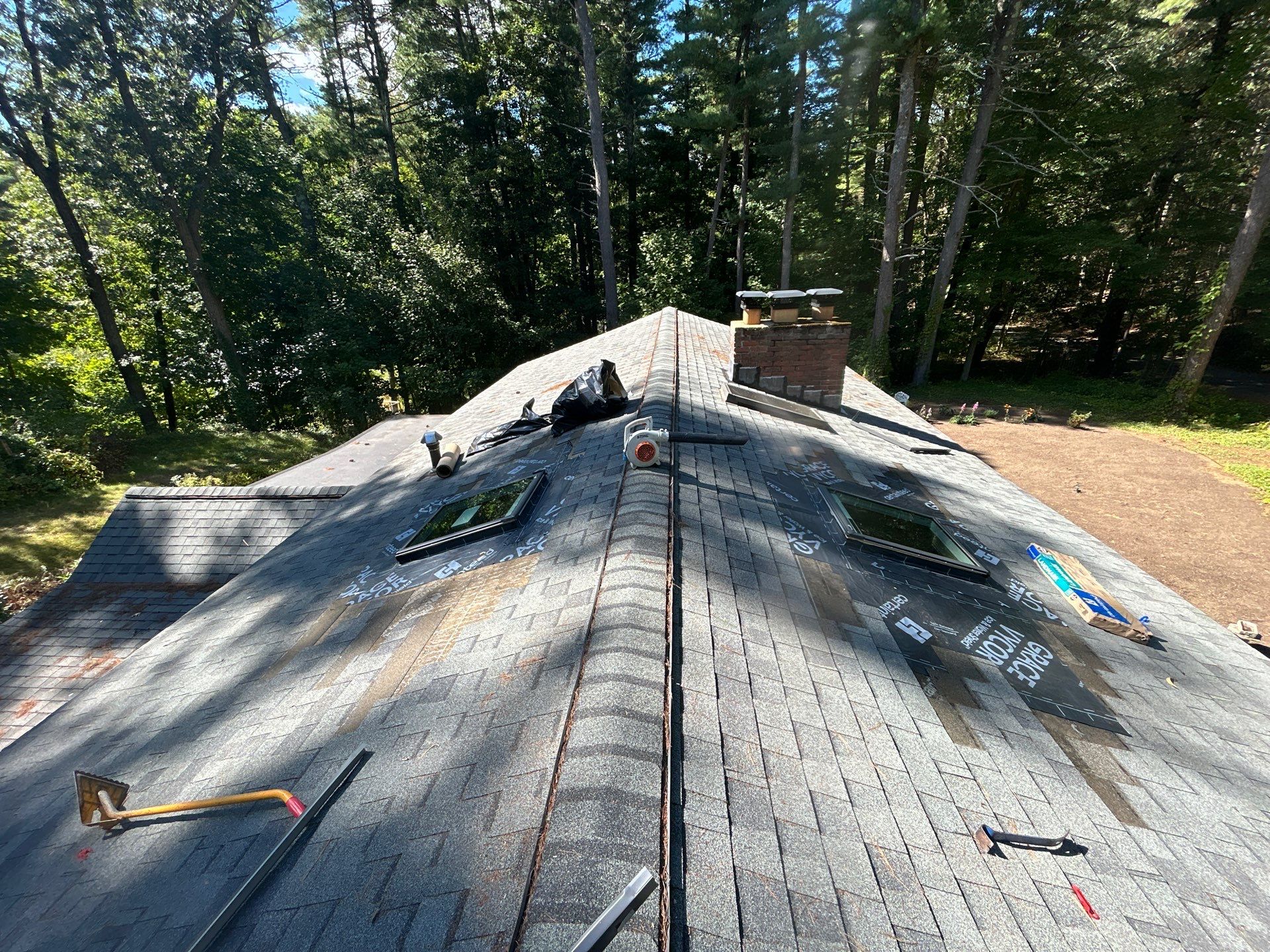 Velux Skylight Installation – Concord, MA by Mighty Dog Roofing of Greater Middlesex County