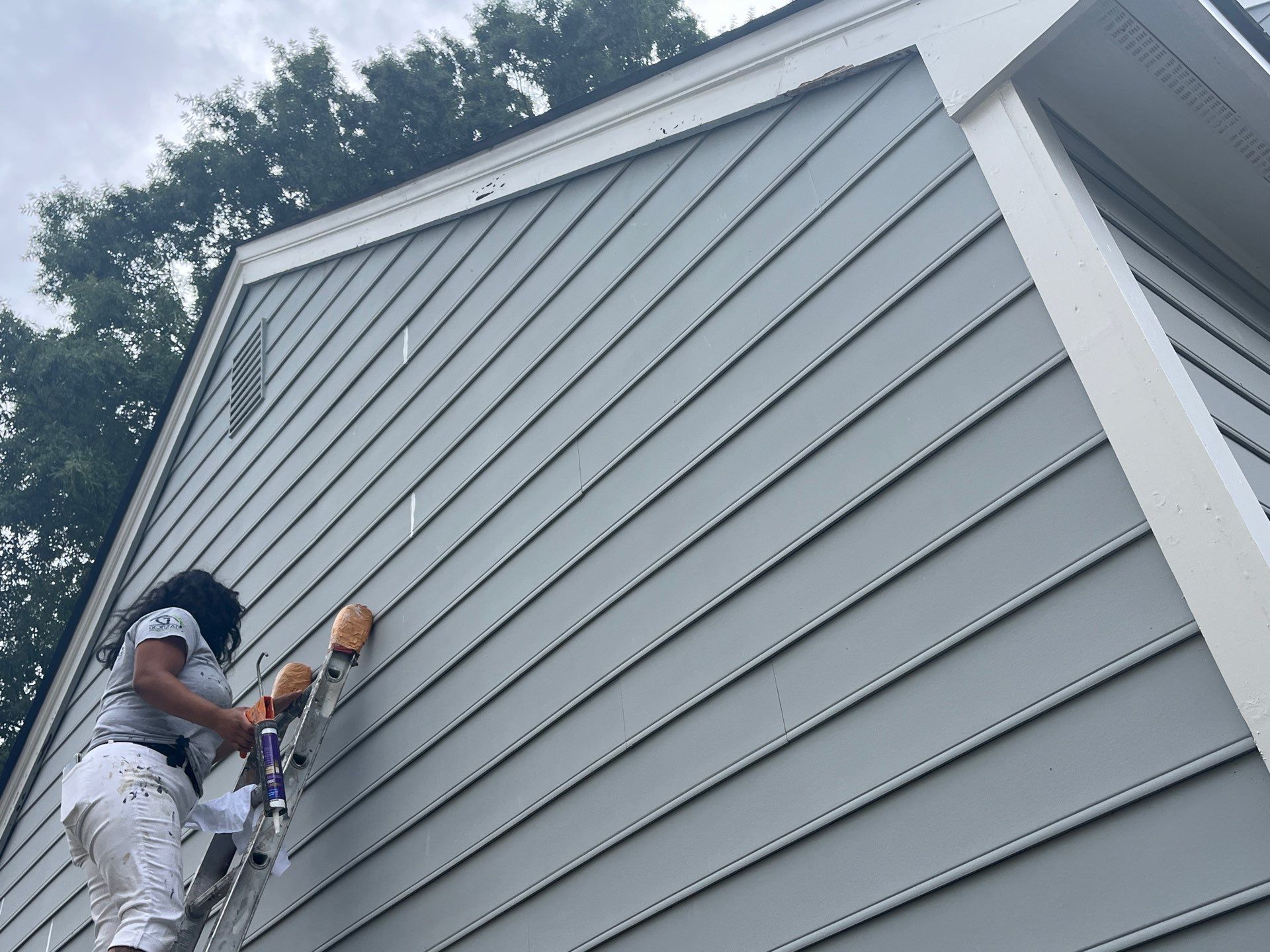 Exterior Painting and Carpentry Repairs by GonzalezPainters & Contractors Inc 