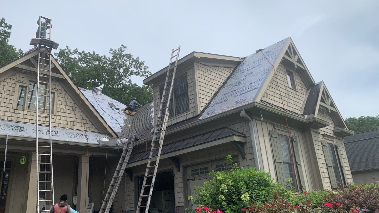 Project in Cartersville  by Aultman Roofing