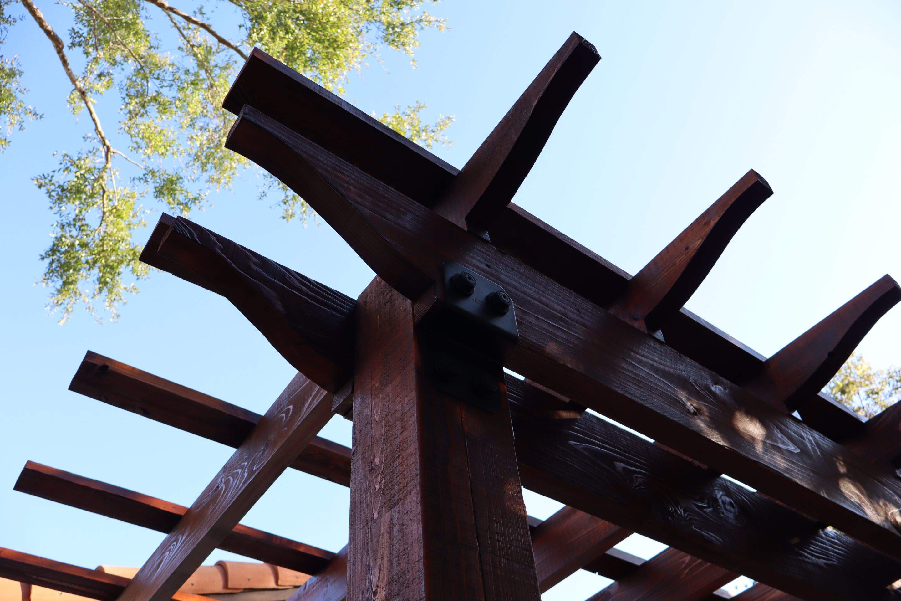 Attach Cypress pergola by Orlando pergolas