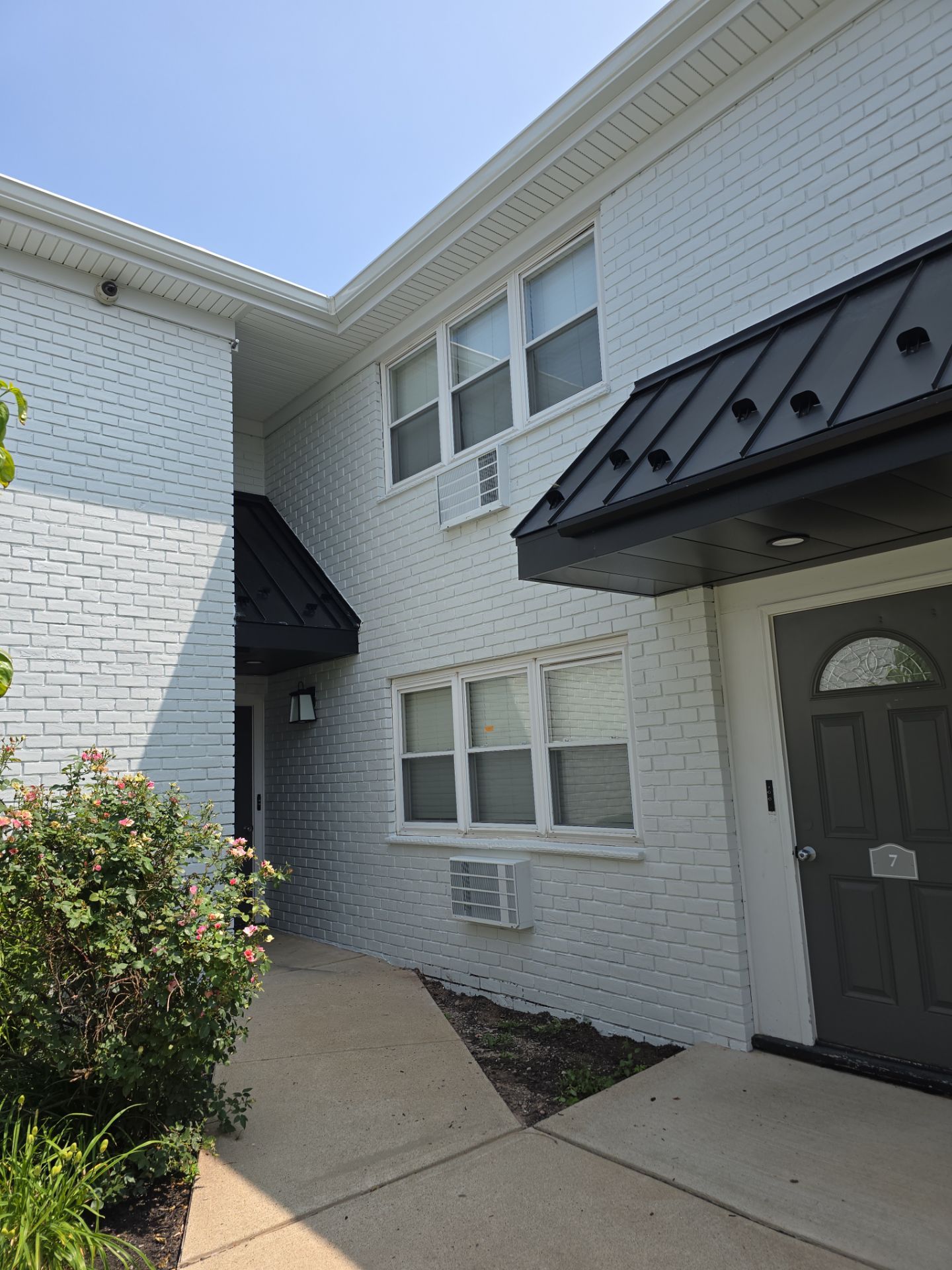 Multi-Unit Apartment Complex Exterior Brick Painting Project in Hackensack by Spectrum Painting, LLC