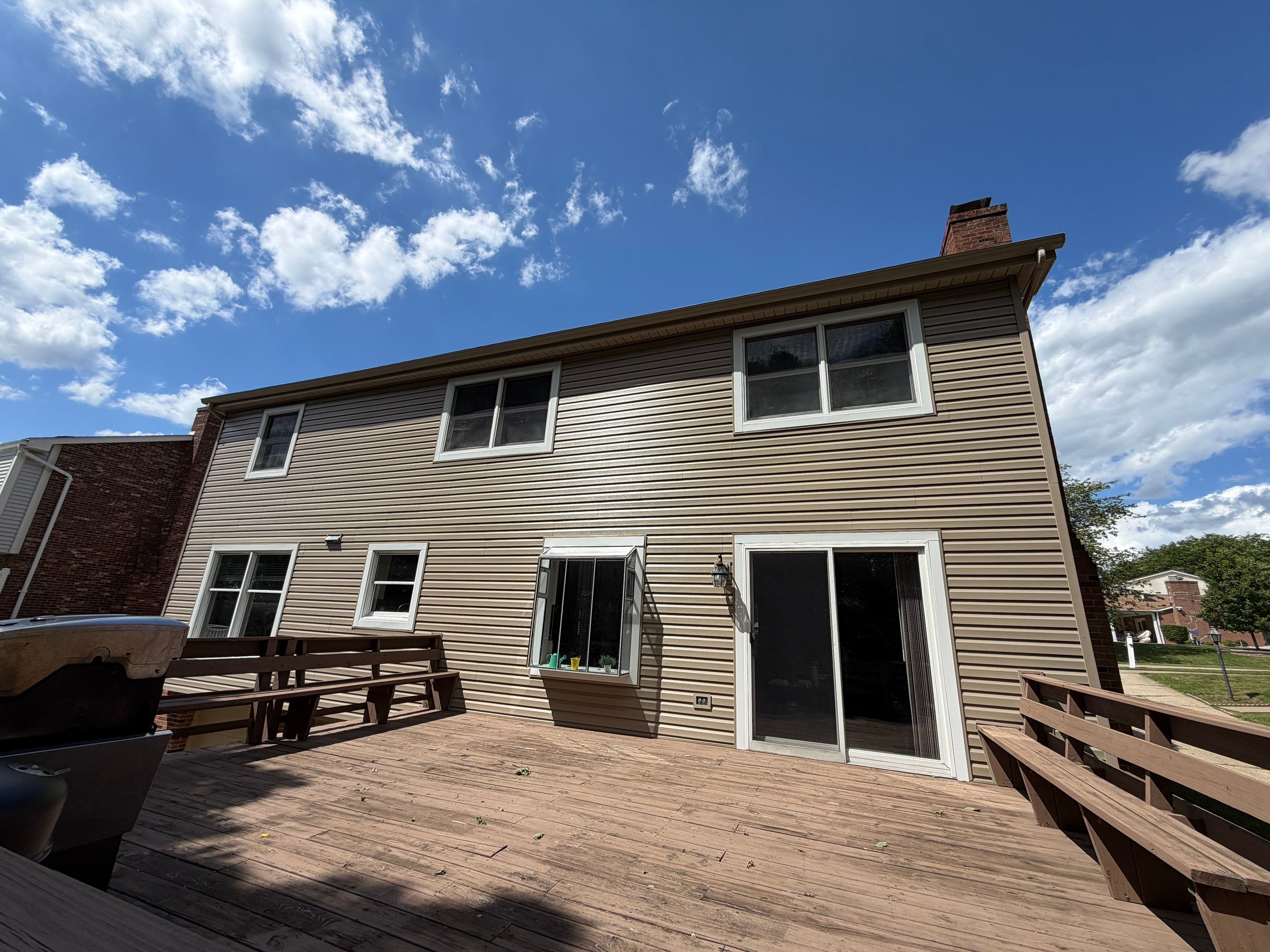 Mastic Vinyl Siding Replacement on Rear of Home by Ideal Siding Pittsburgh