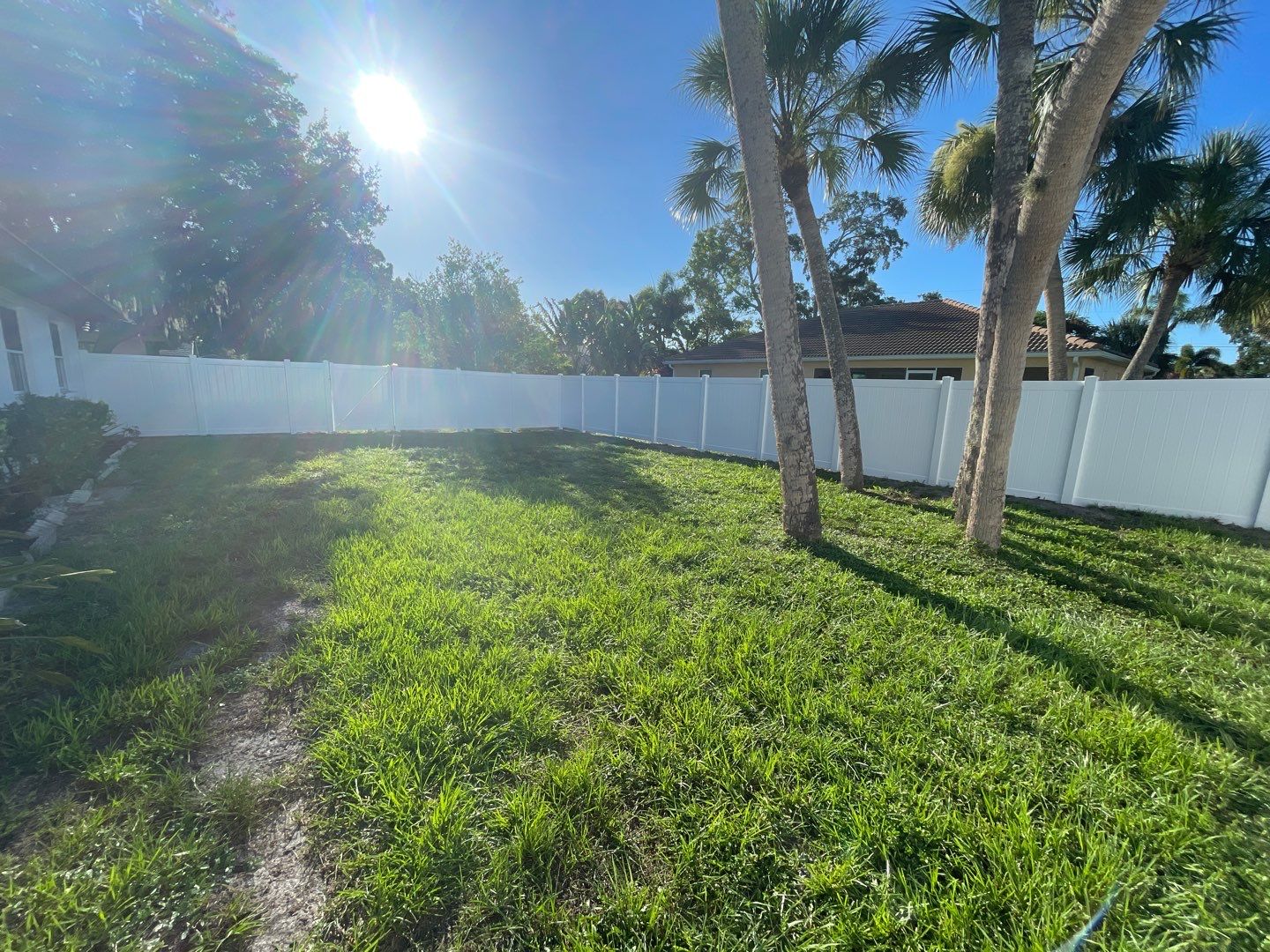 Nokomis, FL 6ft. Tall White Vinyl Privacy Fence by Asap fence and gates, LLC