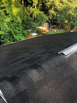 Roof Installation using IKO Cambridge