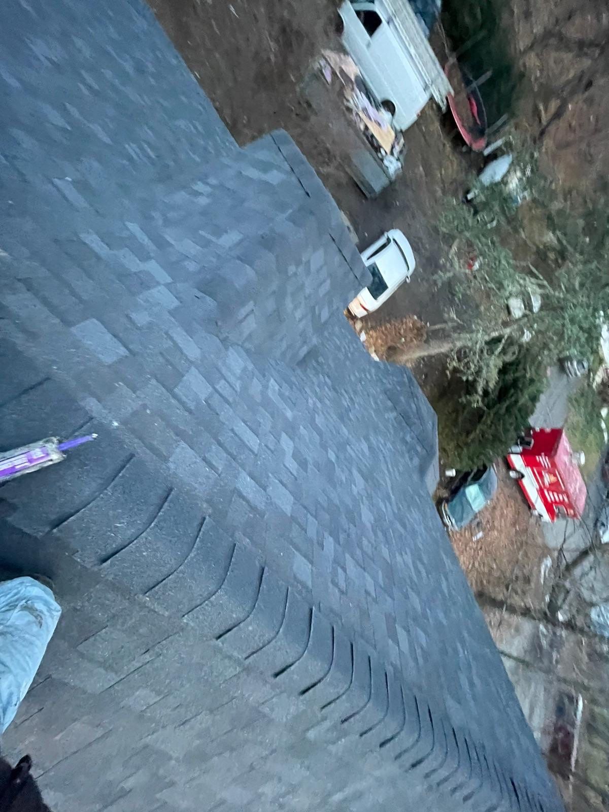 Residential Roofing Installation using Owens Corning TruDefinition Duration - Onyx Black by A Plus Exterior