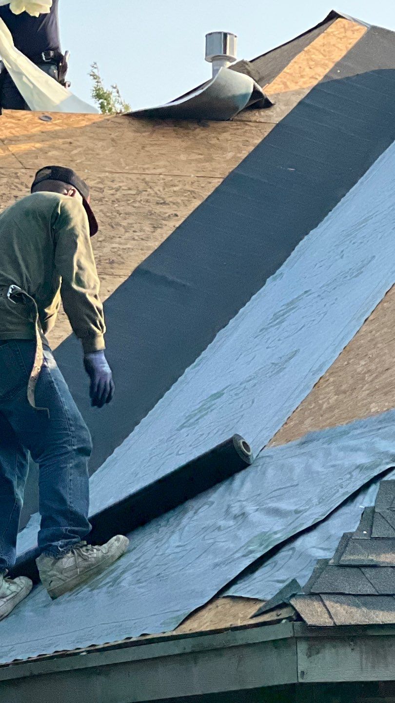 Residential Roofing Installation using GAF Natural Shadow  by A & H Roofing and Contracting, LLC