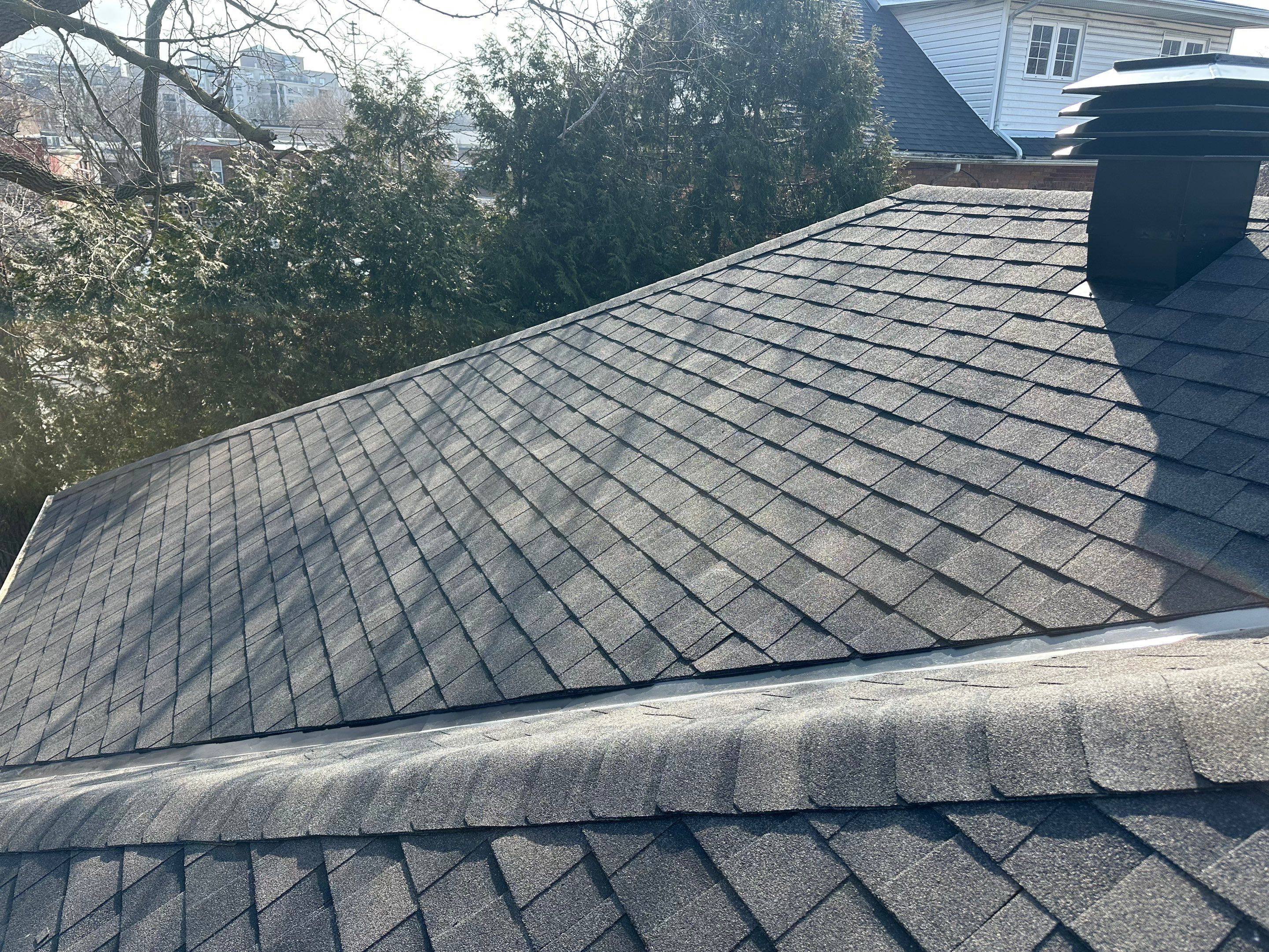 Project in Hamilton by The Roofing Crew