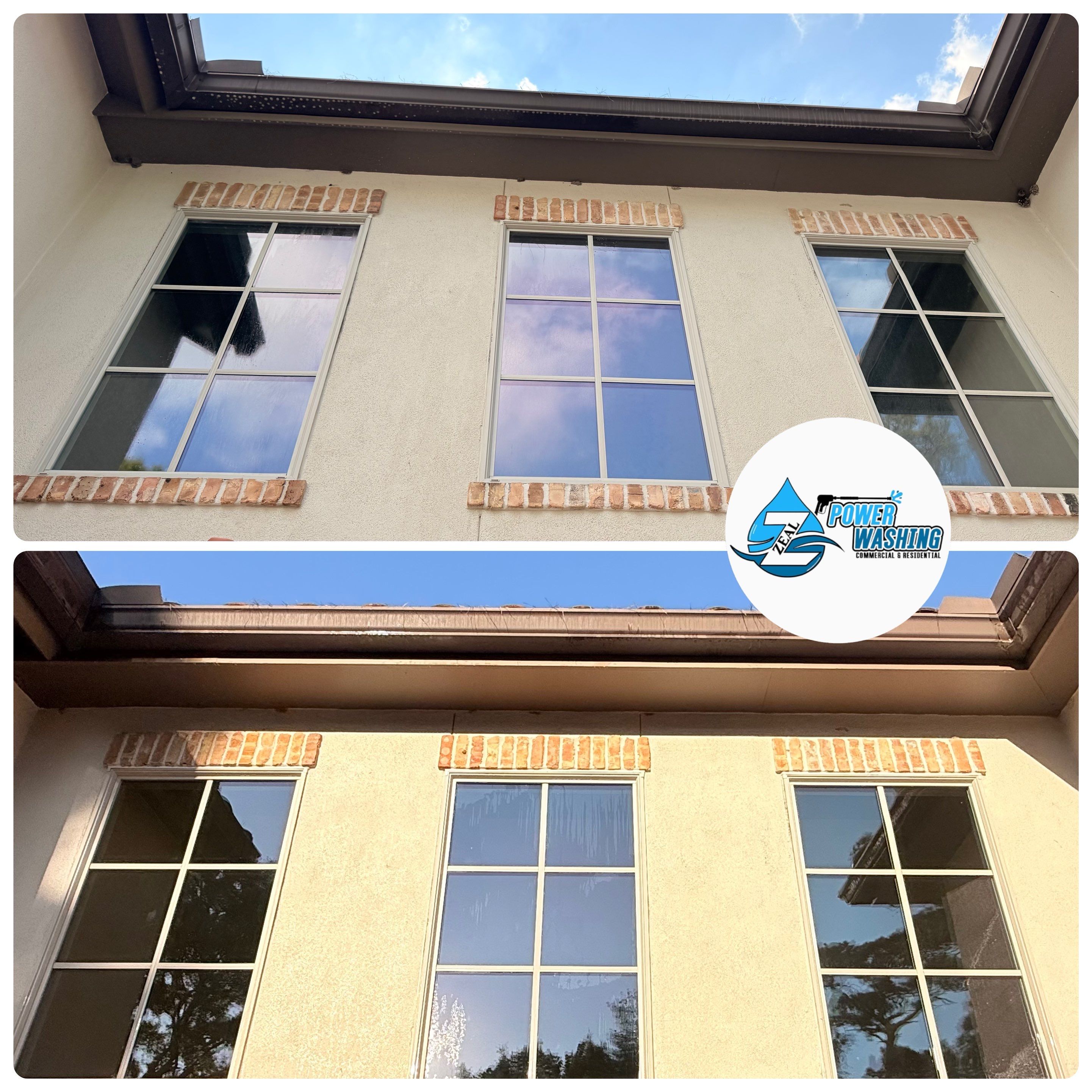 House, Roof, and Window Cleaning by Zeal Power Washing