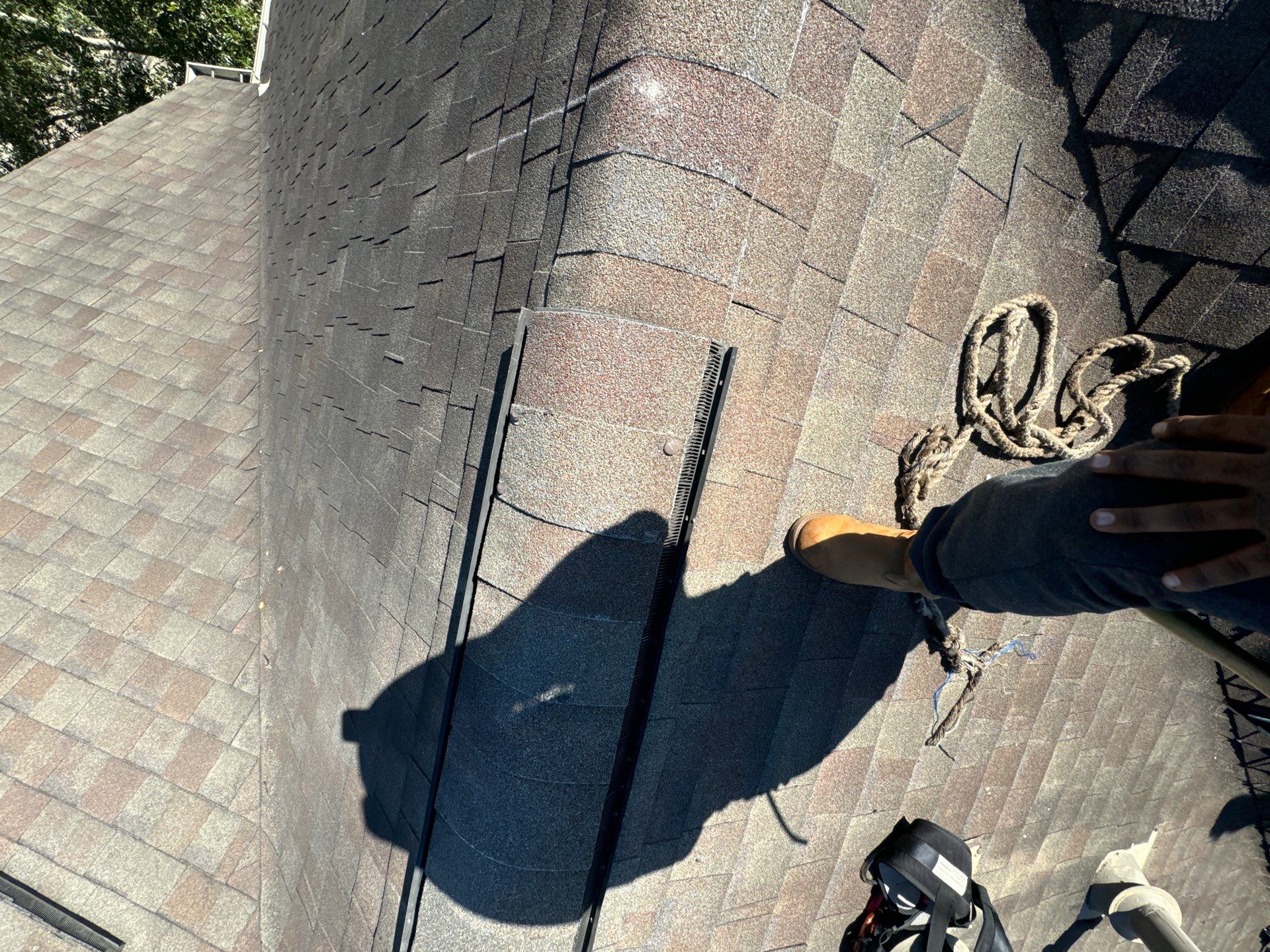 Hail Damage using Owen's Corning Duration (Lifetime) Shingles by Roof Repair Company