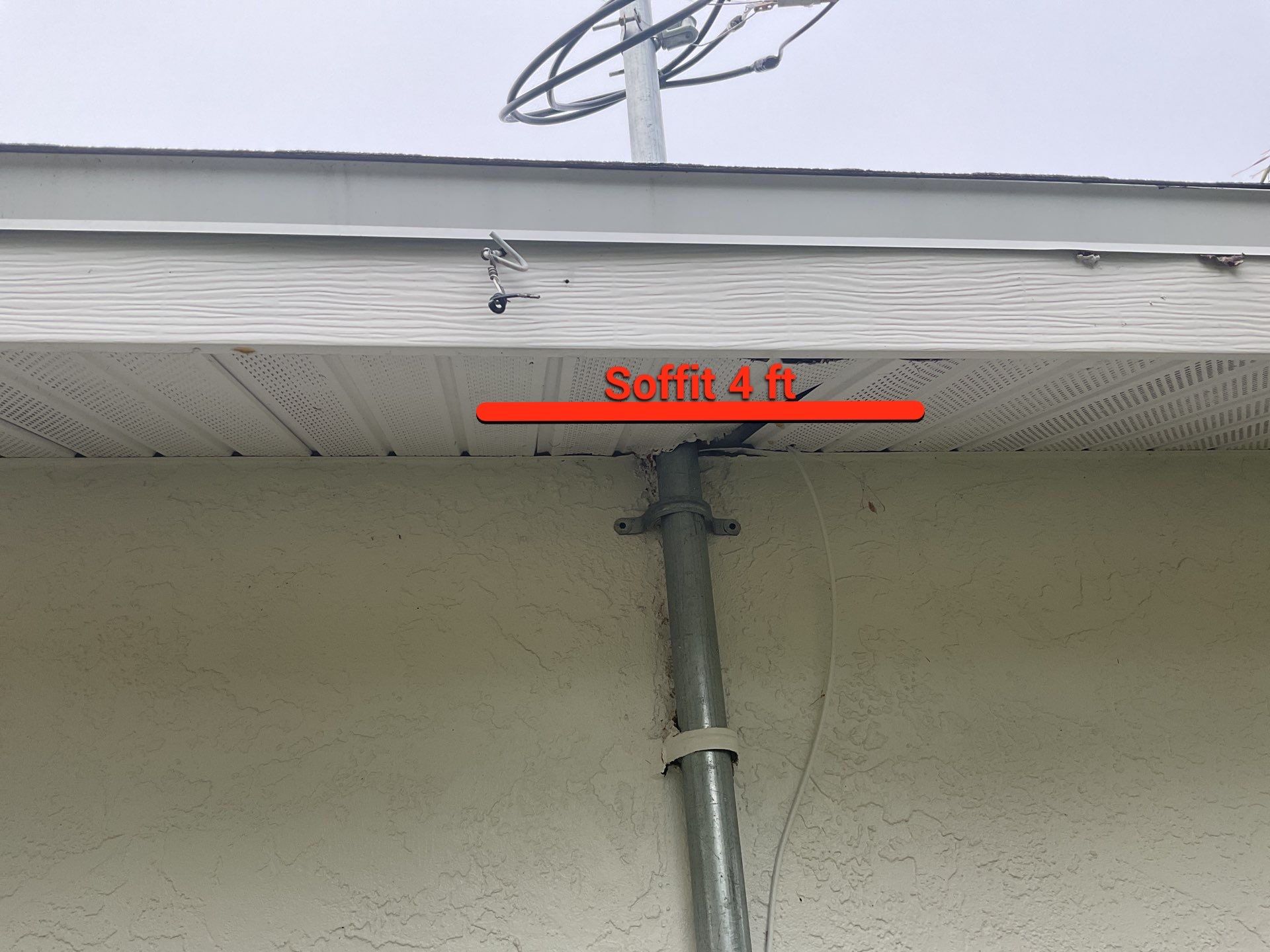 Soffit and Fascia Installation in Cape Coral FL by Gutter Professors