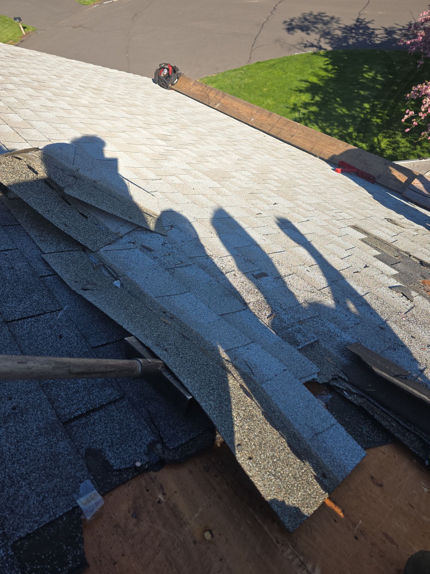 Architectural Shingle Roof Replacement and Chimney Flashing in Cheshire, CT by A Plus Exterior