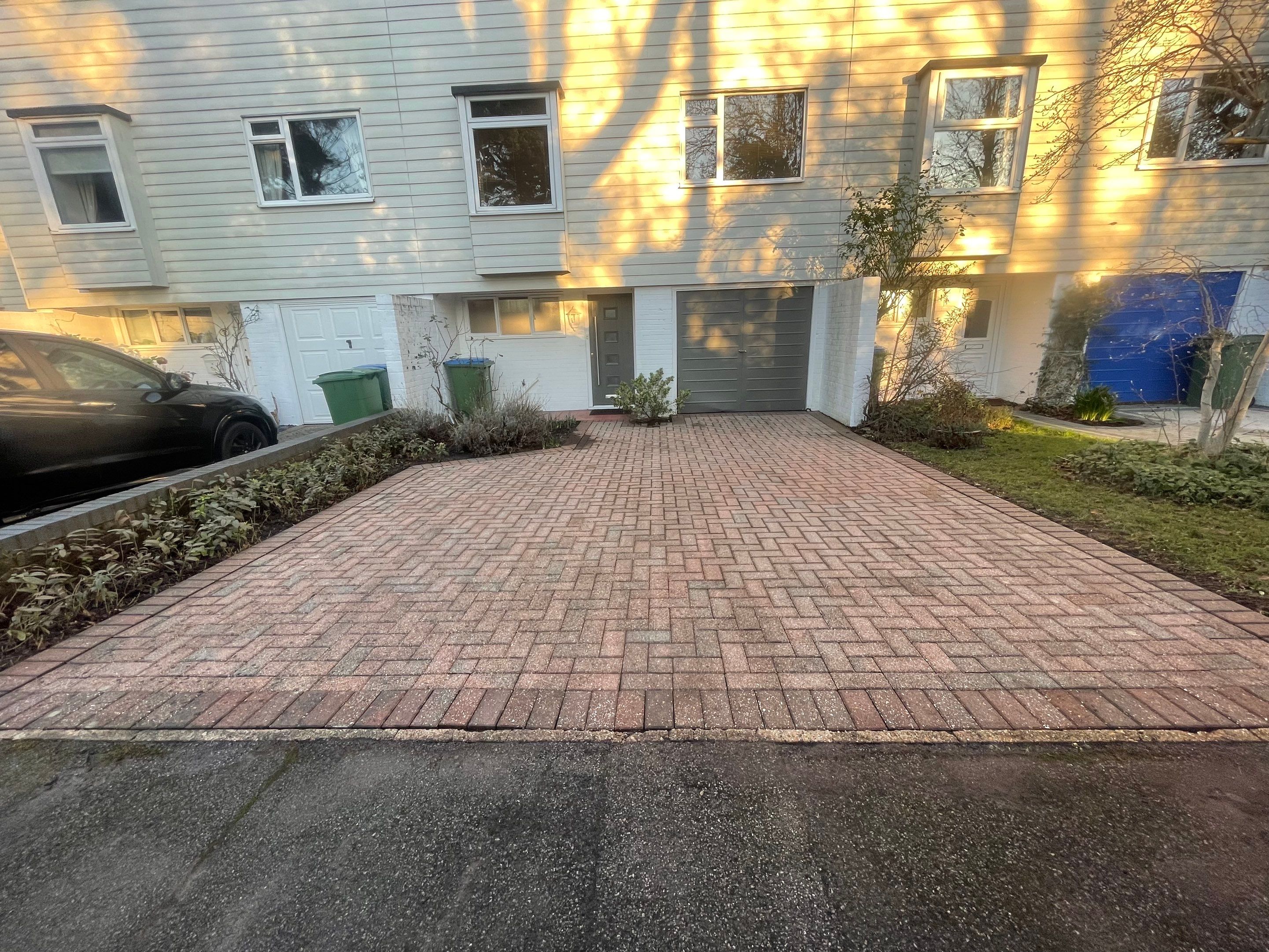 Driveway And Patio Clean using honda 21 ltr/min by Ges Exterior Cleaning ltd