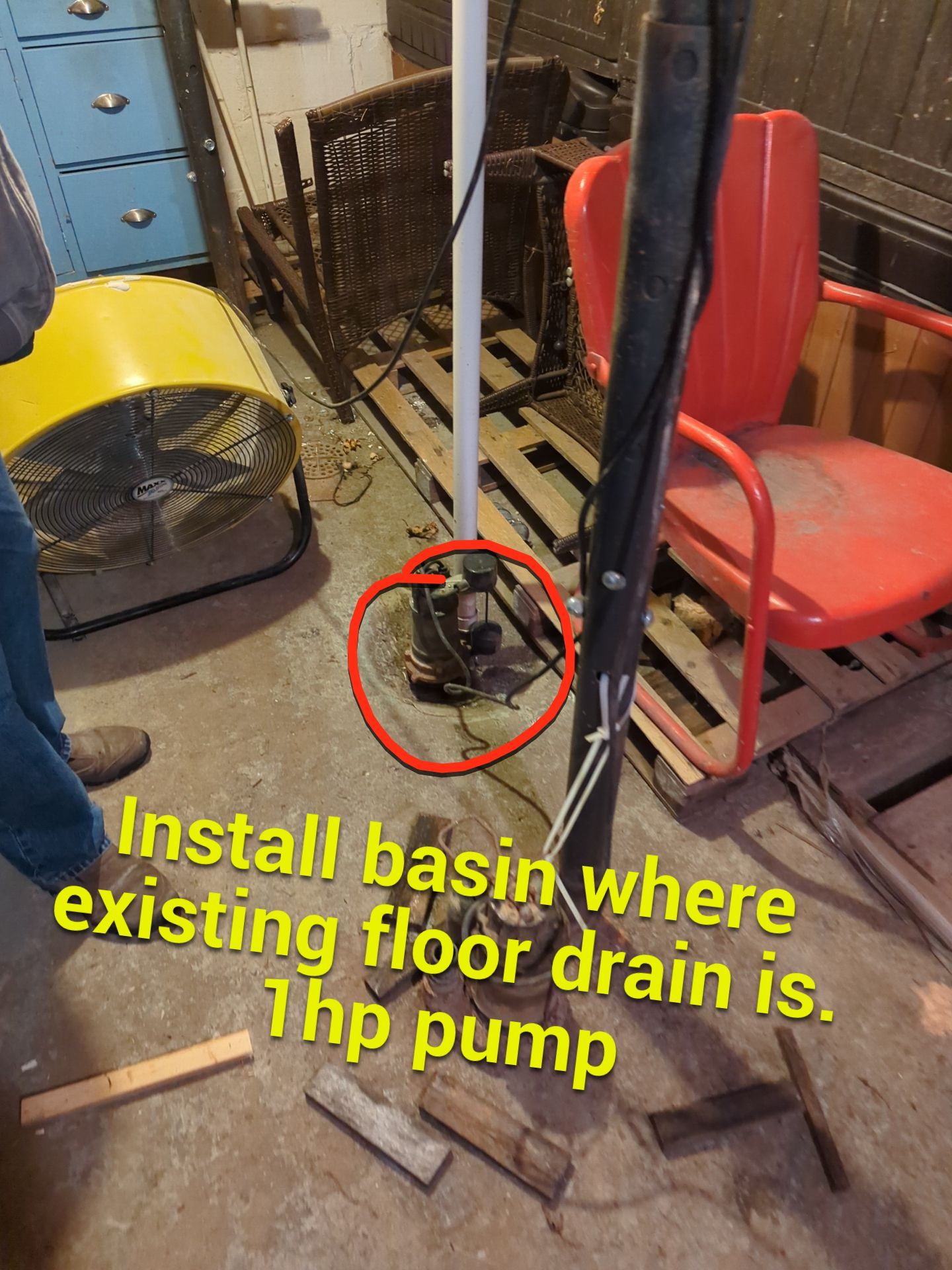 Basement Waterproofing using Drain tile system and a foundation wrap by ACE Waterproofing & Basement Solutions