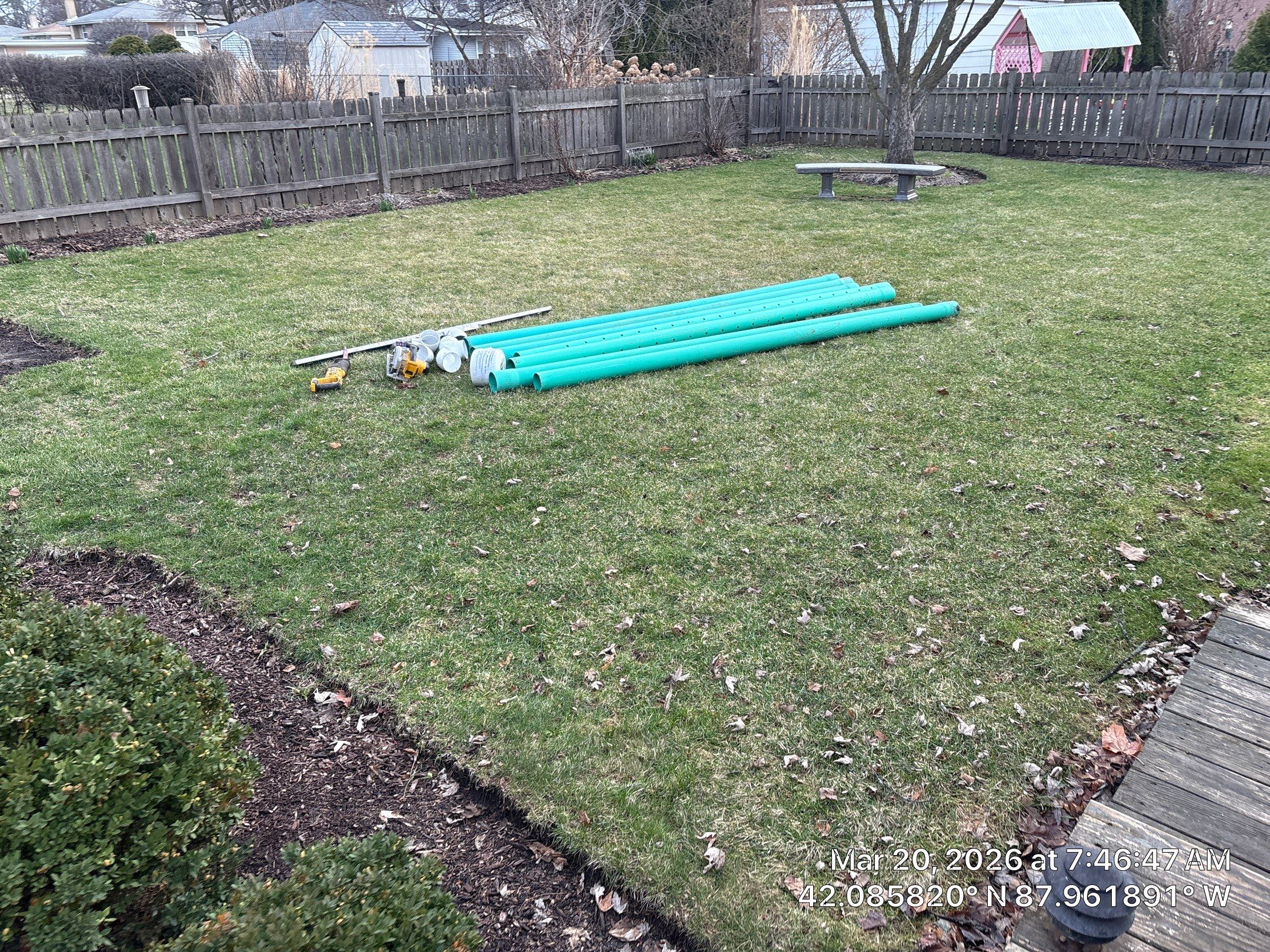 Ross Williams Drainage and Brick repair project by A&N