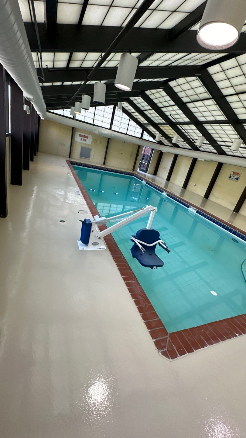 Hotel Pool Deck Project in Independence by Floors in a Day, Inc